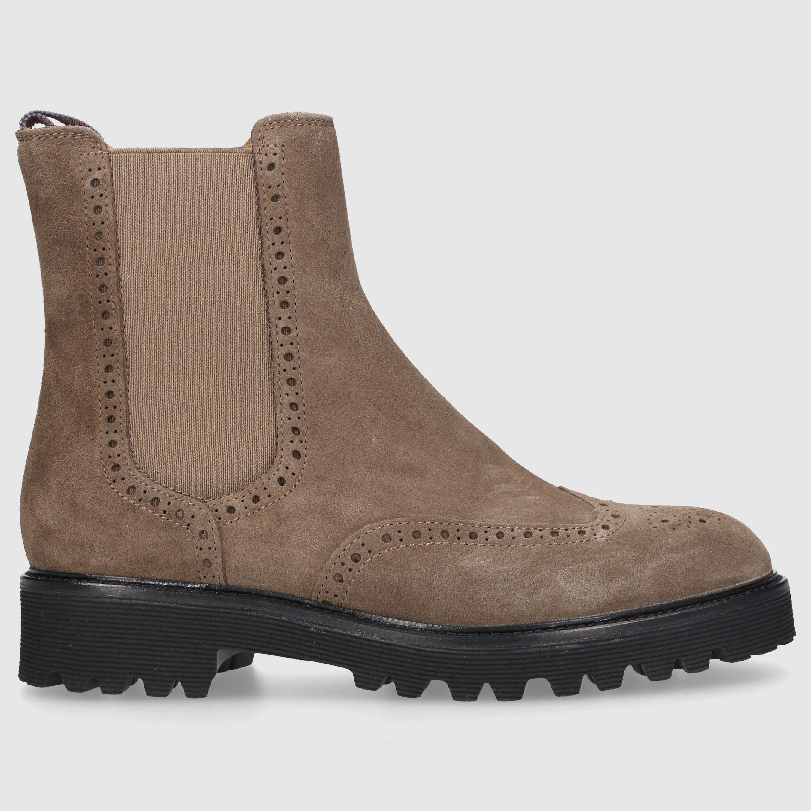 EN AVANT Women's Ankle Boots D060021-417 Suede Brown