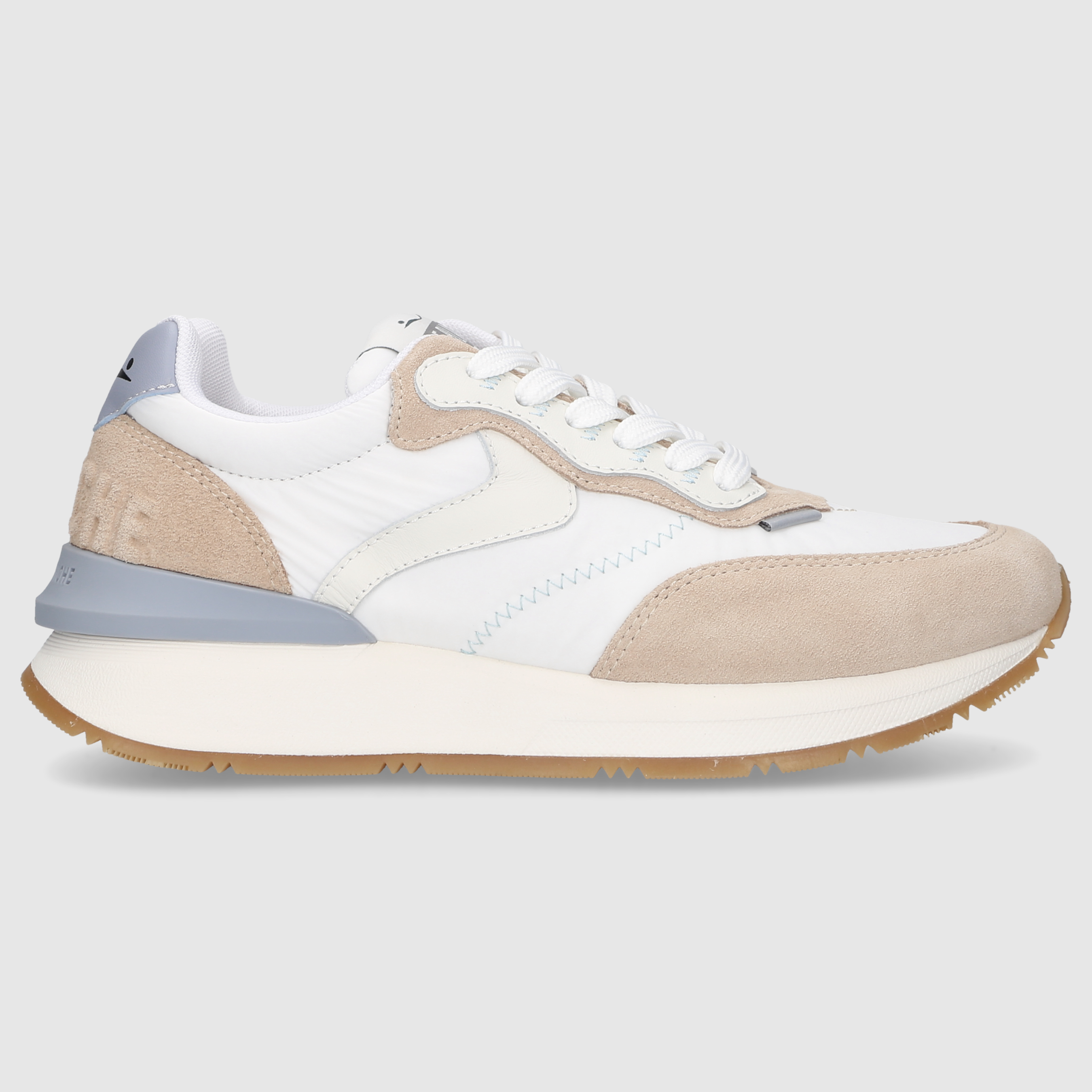 Voile Blanche Damen Sneaker QWARK WEISS-BEIGE