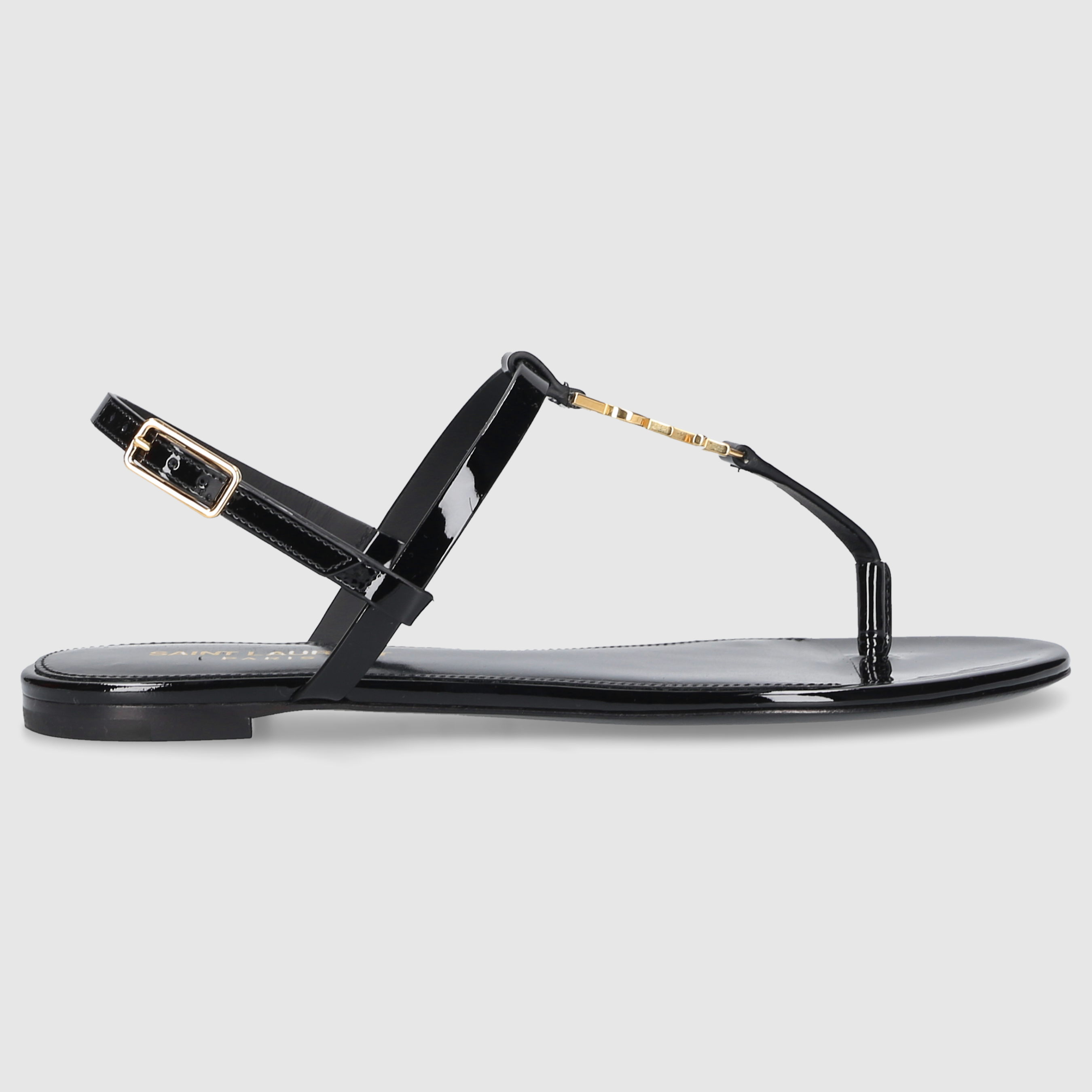 Saint Laurent W SANDALS FLAT 659817 Black