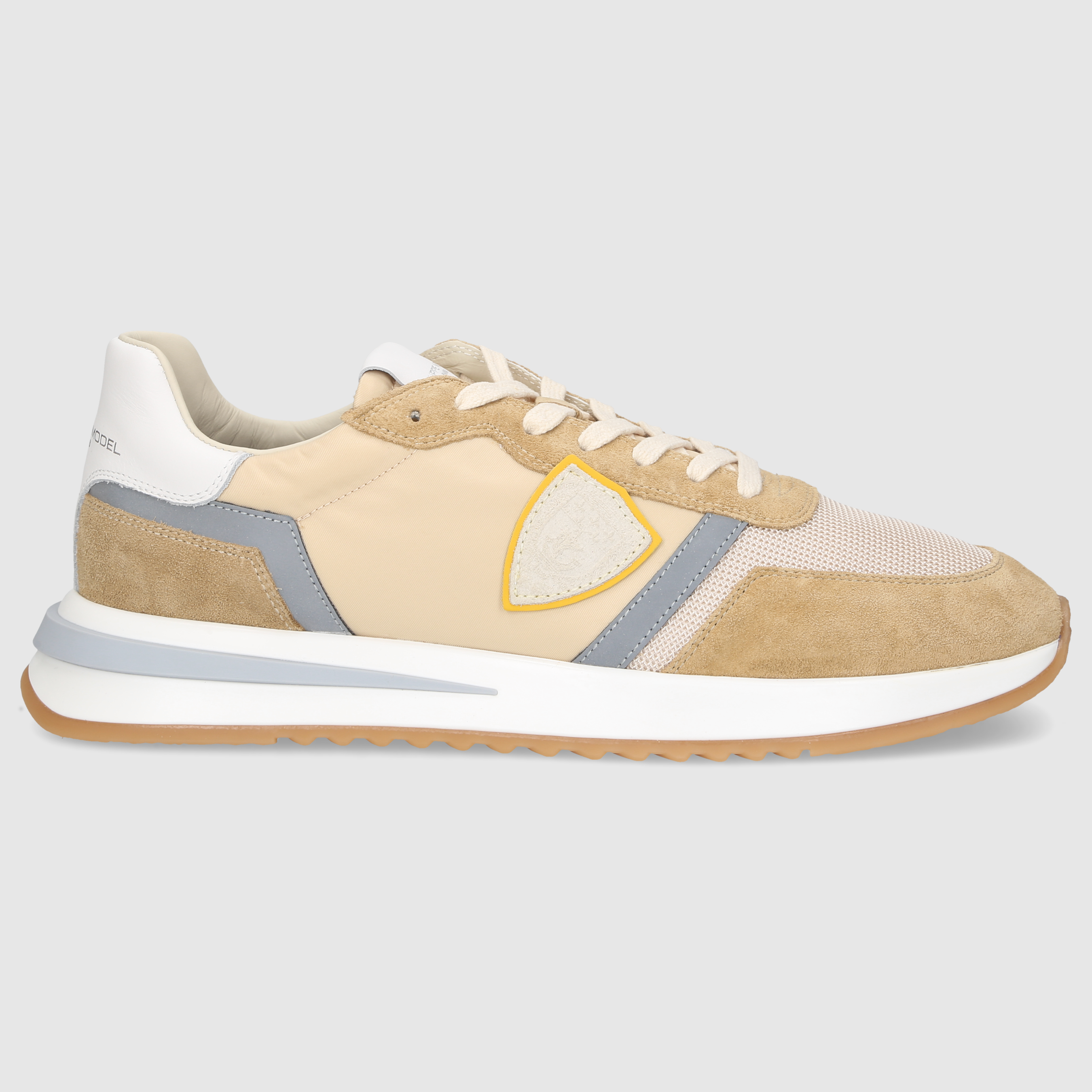 Philippe Model Herren Sneaker TYLU BEIGE-GELB