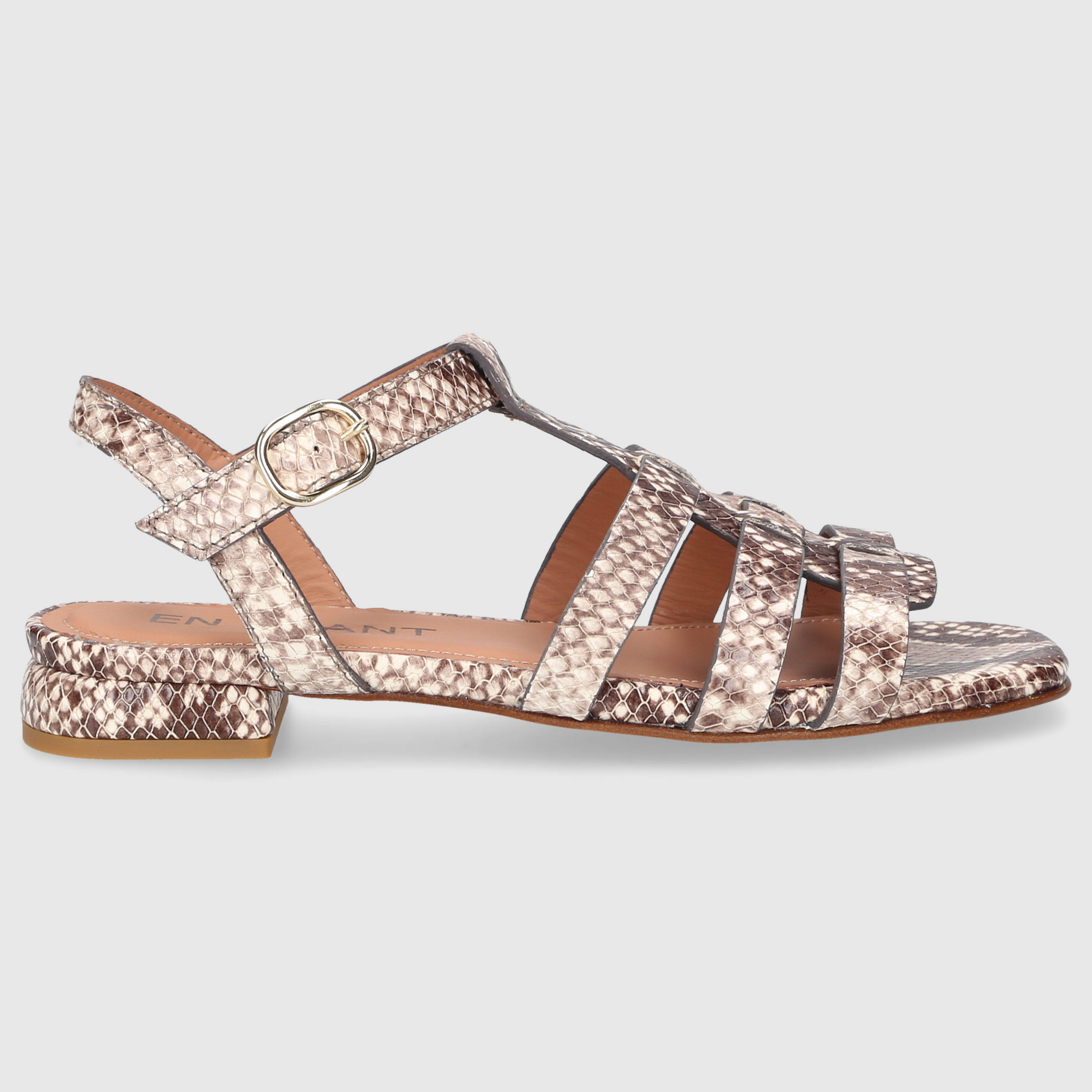 EN AVANT Women's Sandals 566 BROWN-COMBI