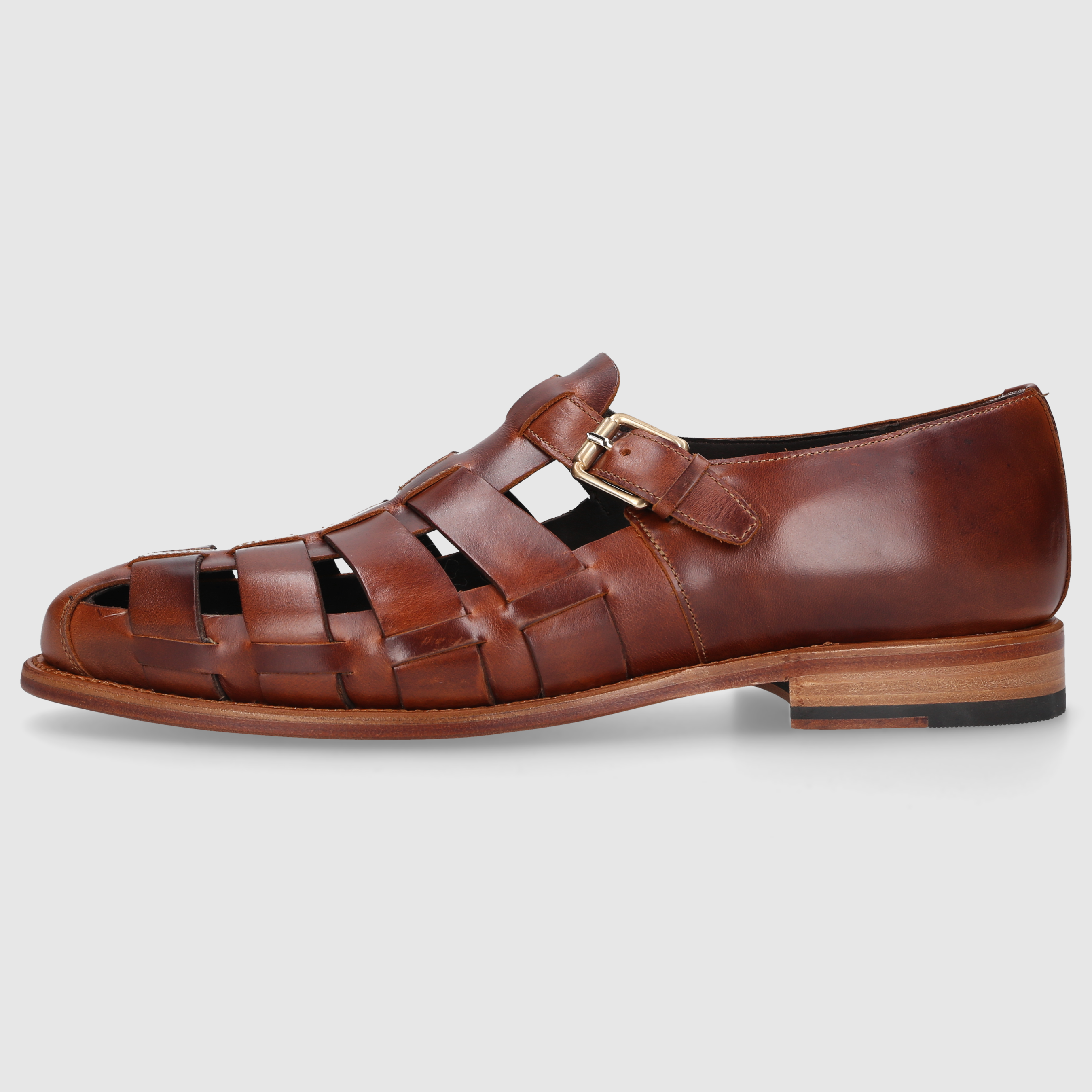 Heinrich Dinkelacker Herren London Sandale MA - Amber