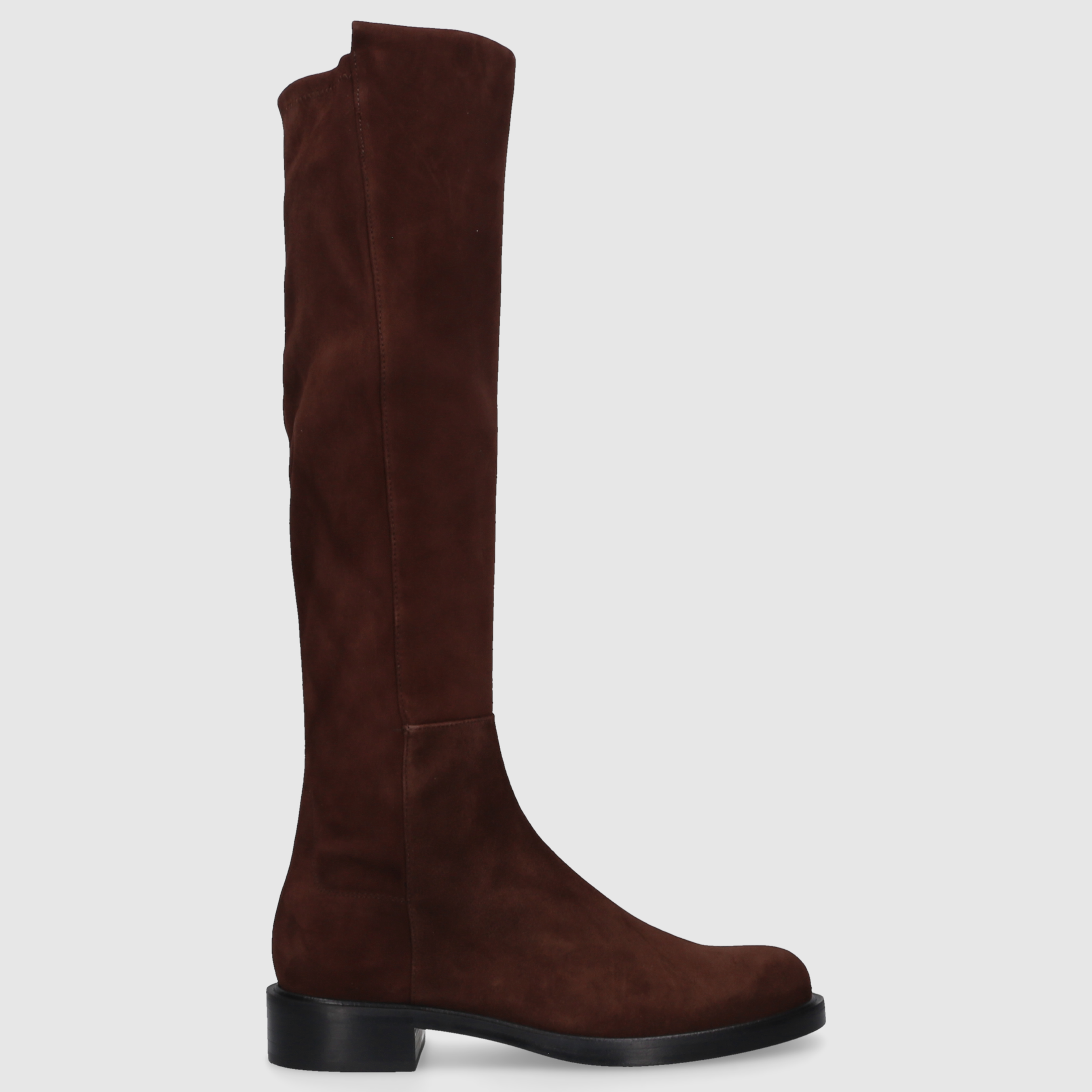 Stuart Weitzman Damen Boot 5050GISELE KNEEHI BO Walnut/Walnut/Black