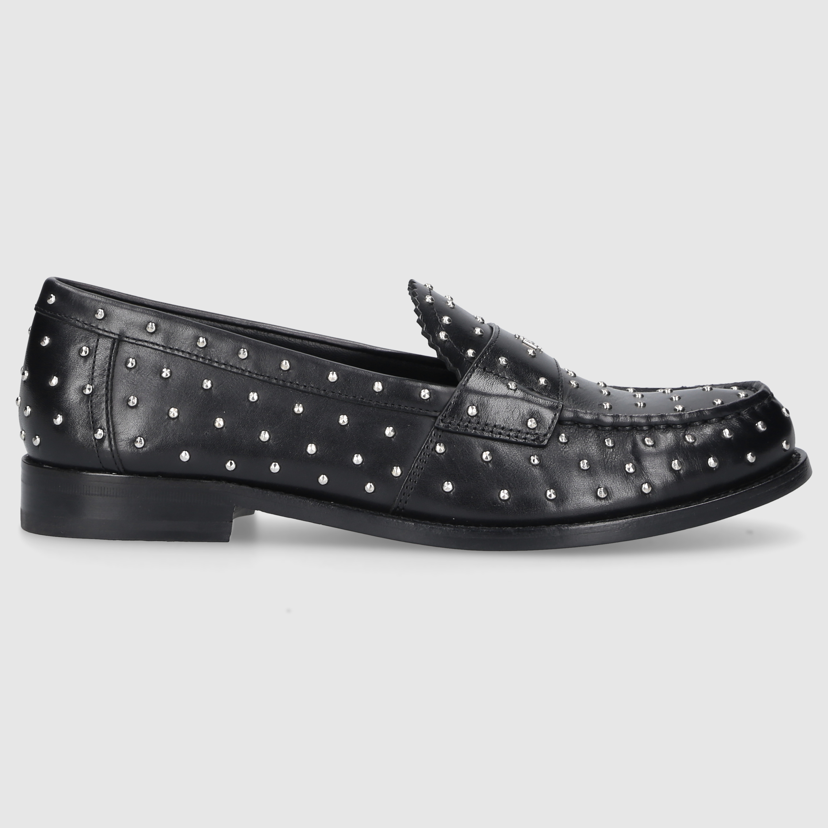 Tory Burch women's loafer 159881 calfskin studs black