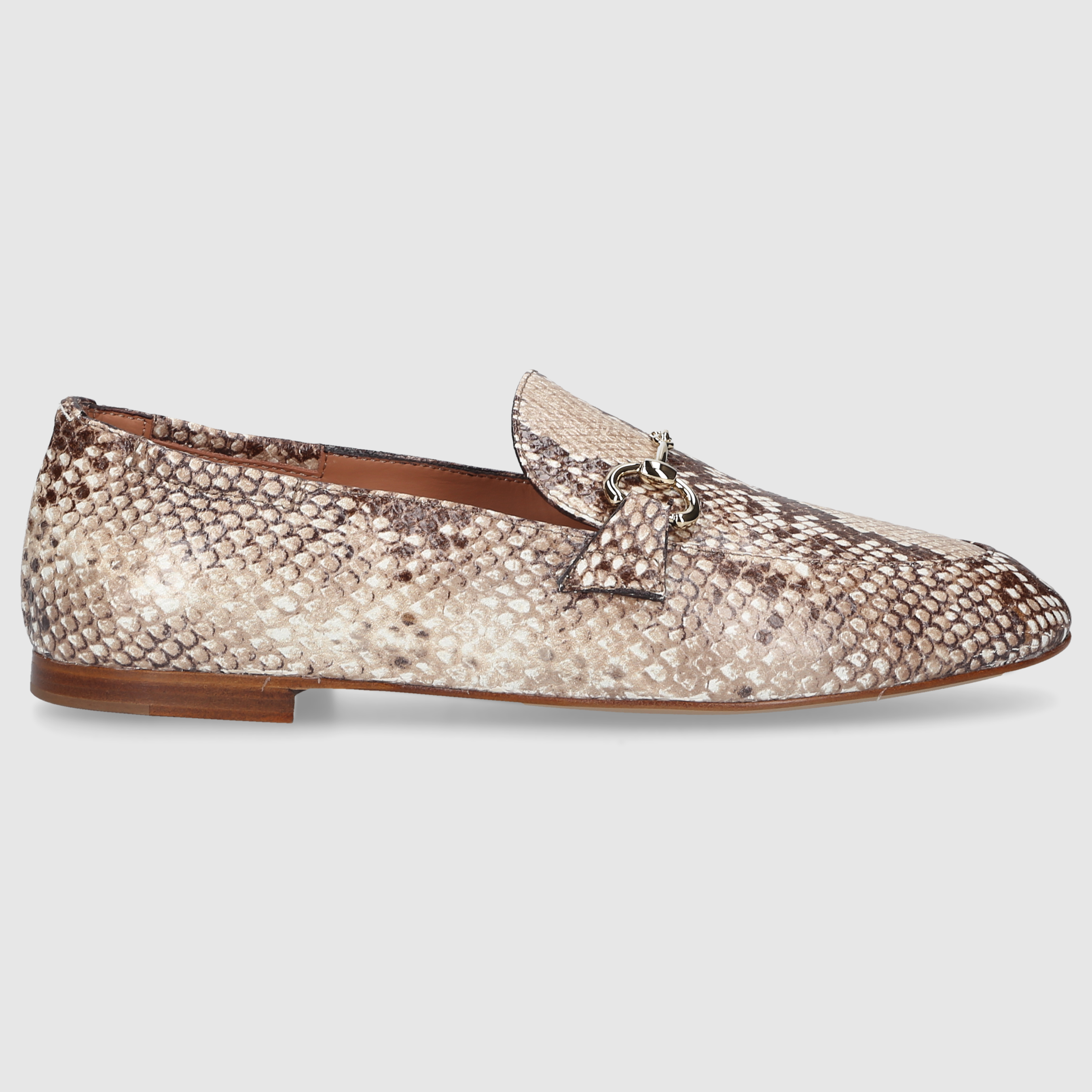 EN AVANT women's moccasins 607 BROWN COMBI