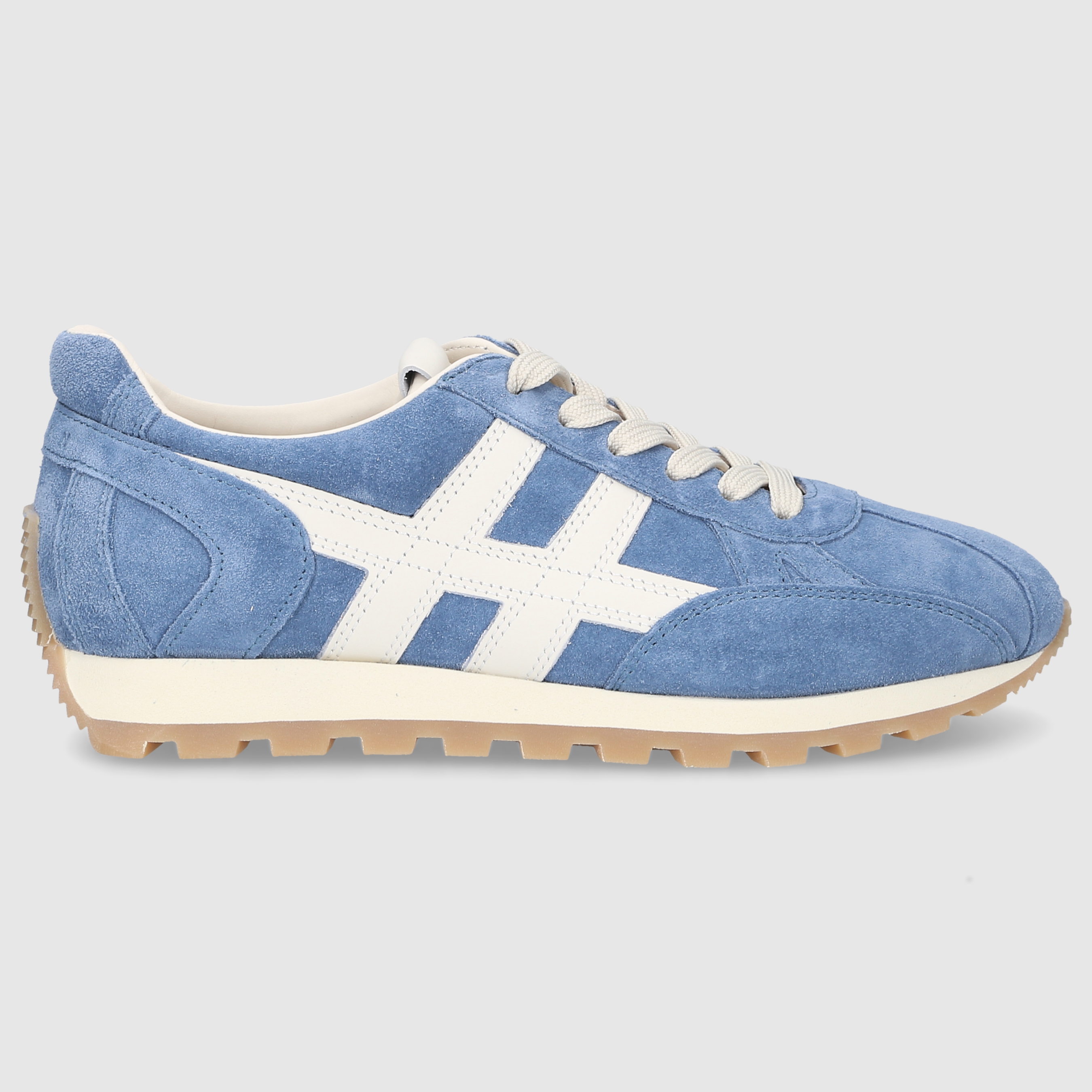 Hogan women's sneakers HXW6710FP00U490 DK-BLUE