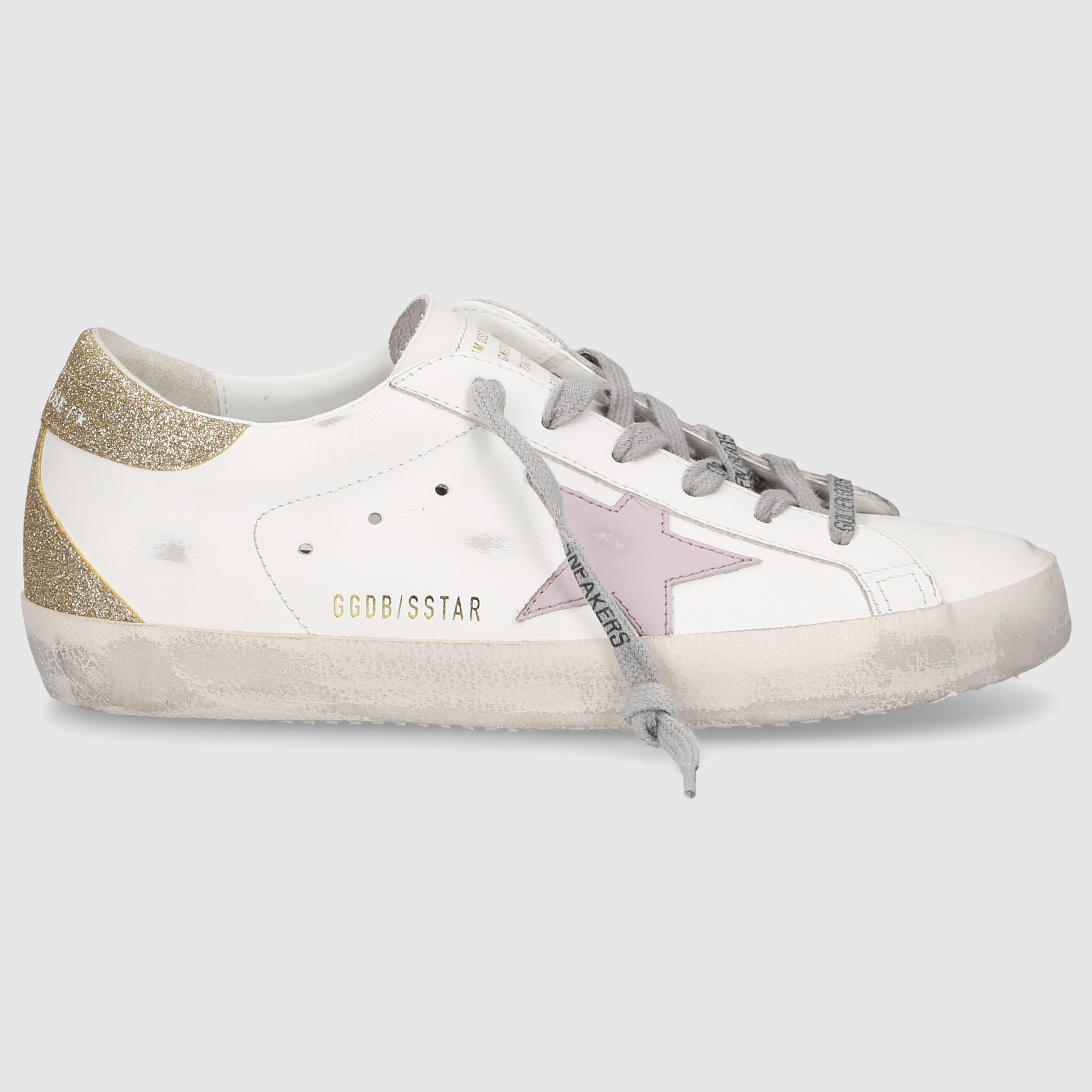 Golden Goose Damen SNEAKER GWF00102 BEIGE-ROSA