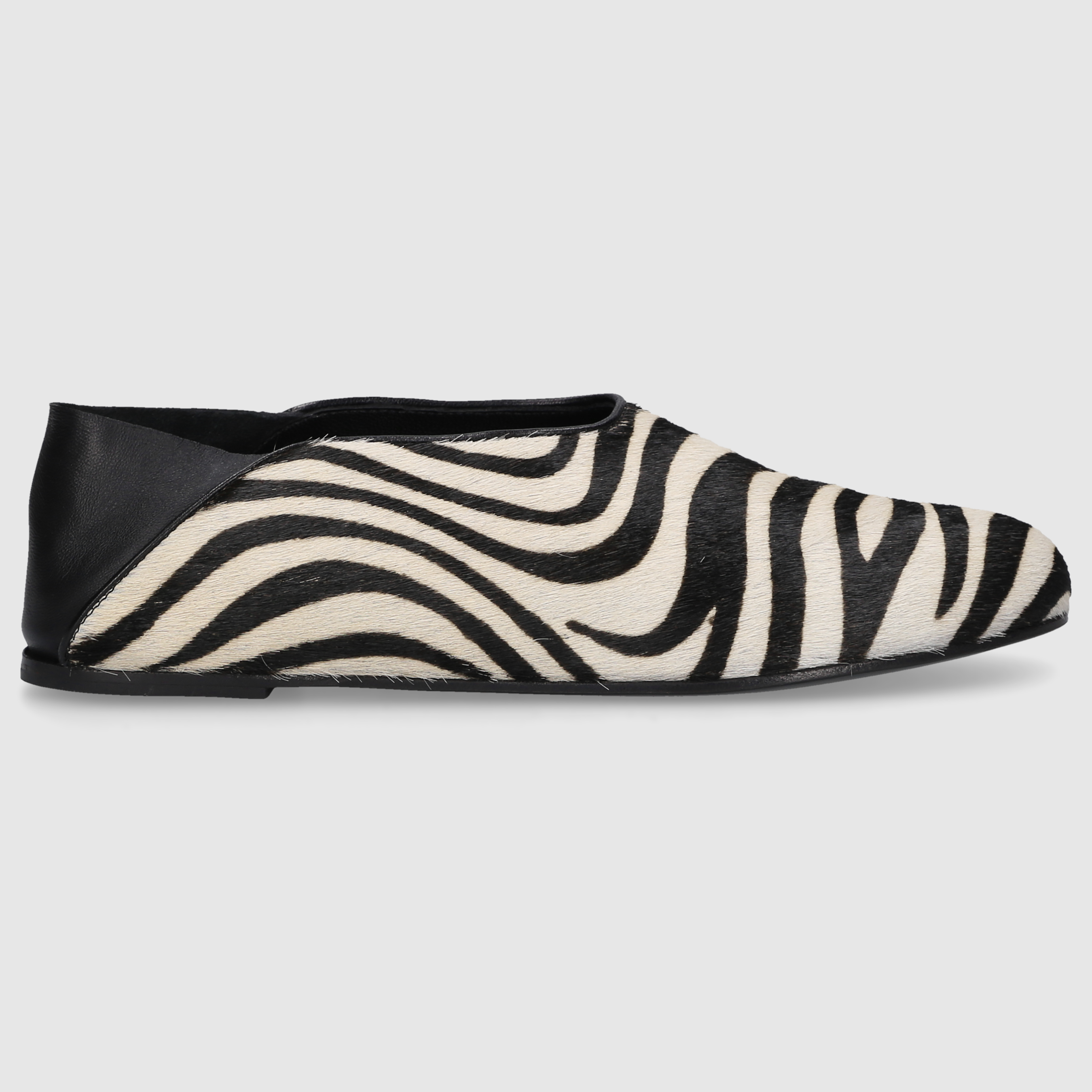 Giaborghini W MULES/CLOKS FLAT GRSLLPON9500 Black