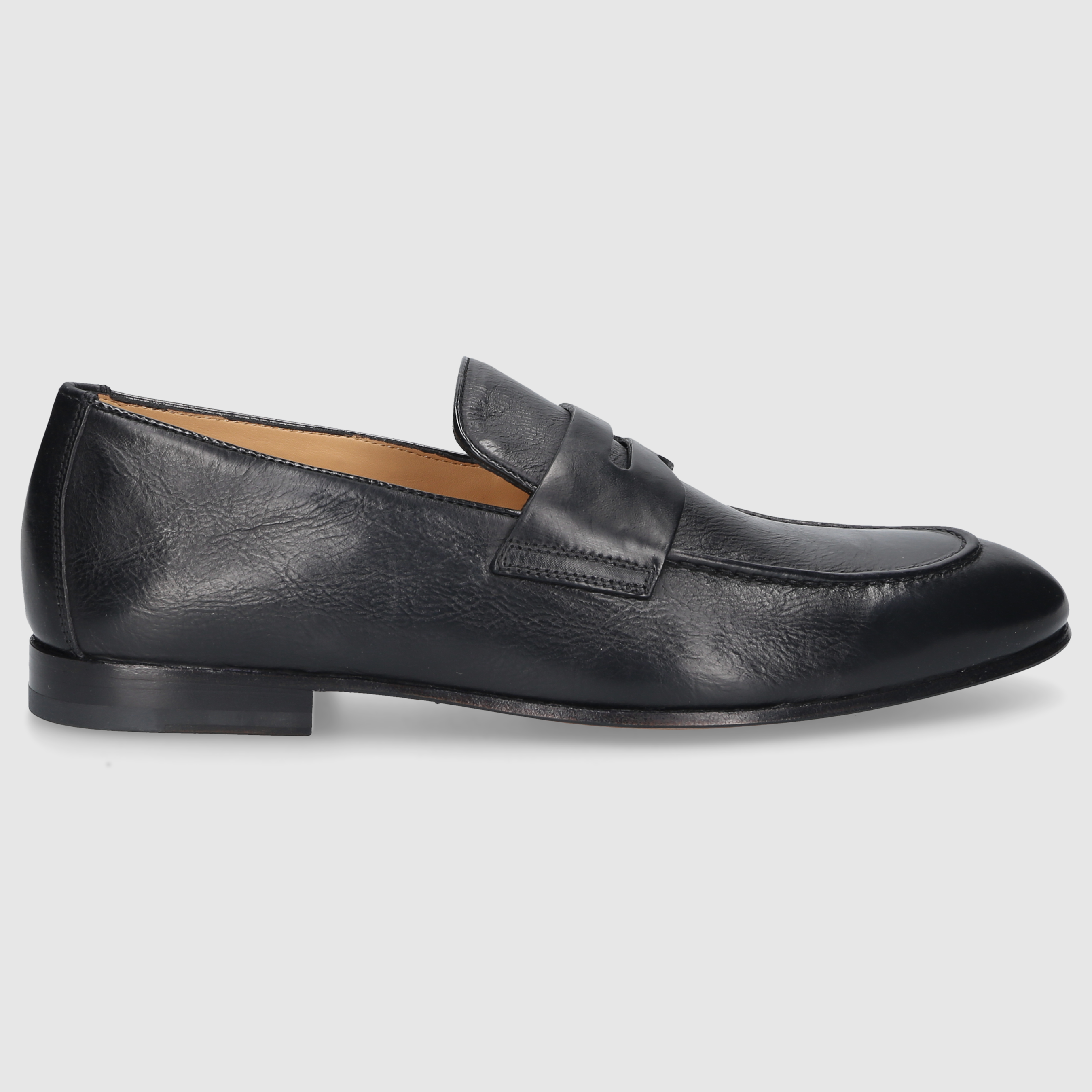 EN AVANT Herren Mokkasins 464 SCHWARZ