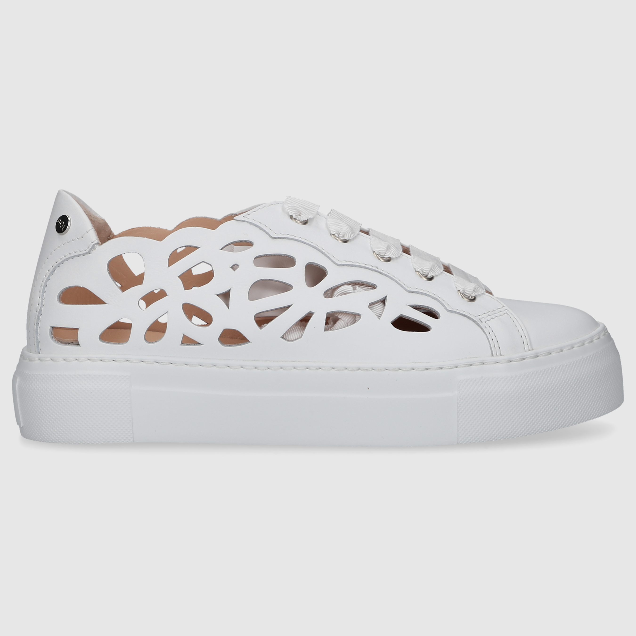 AGL Attilio Giusti Leombruni Damen Sneaker D925249PGKV187C944 WEISS