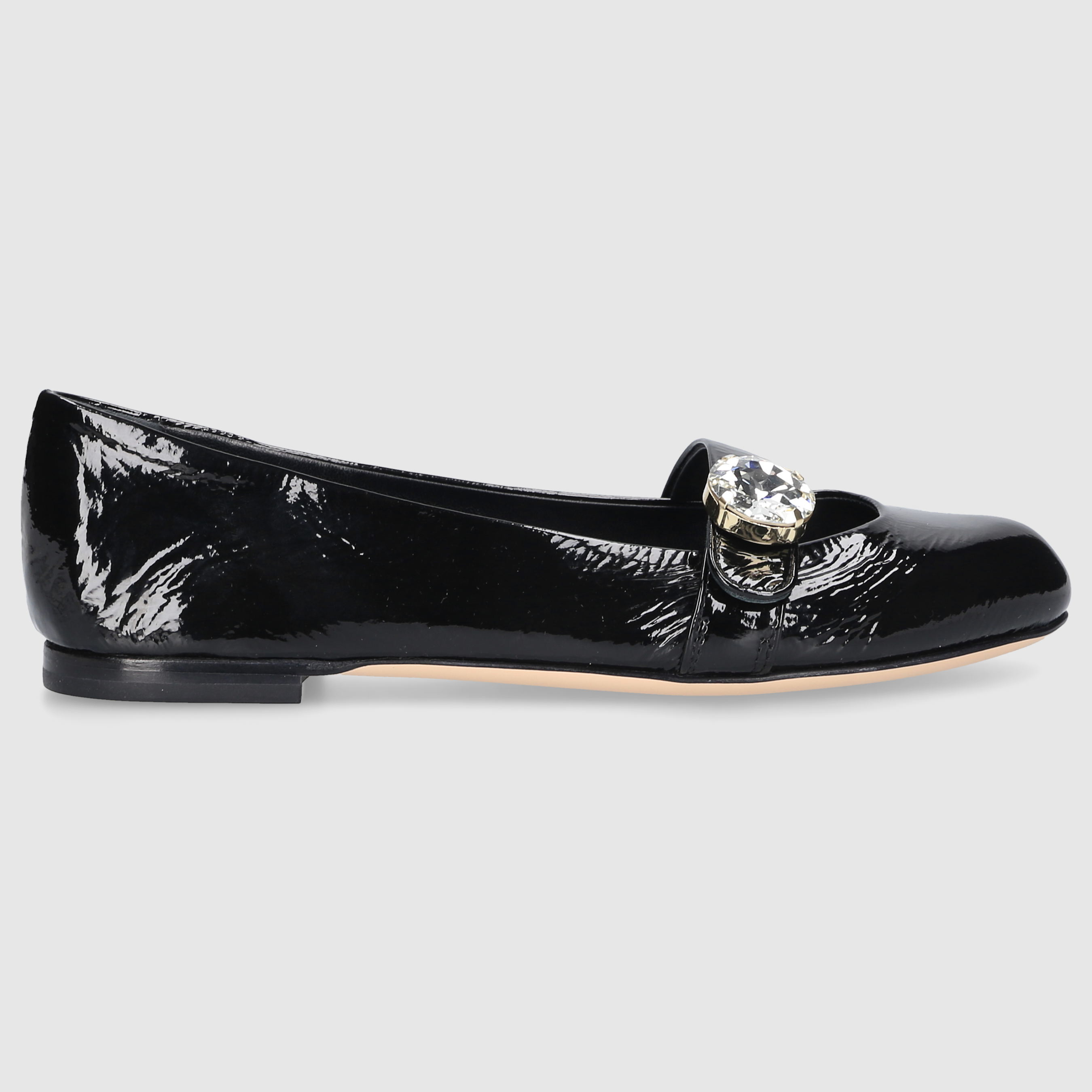 AGL Attilio Giusti Leombruni Damen Ballerinas D544040PCPIUME0000 SCHWARZ