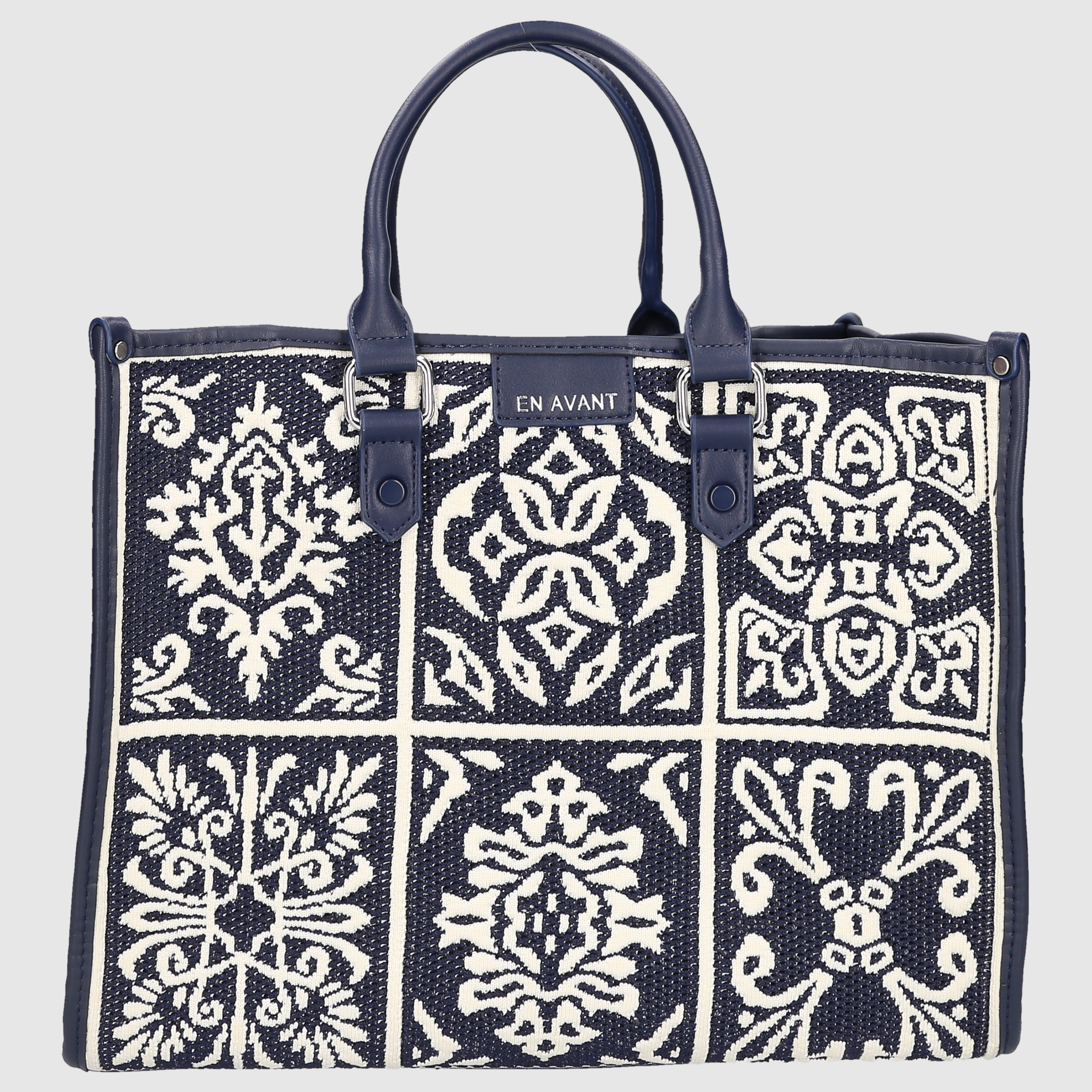 EN AVANT Damen Taschen FLOW DK-BLAU-BEIGE