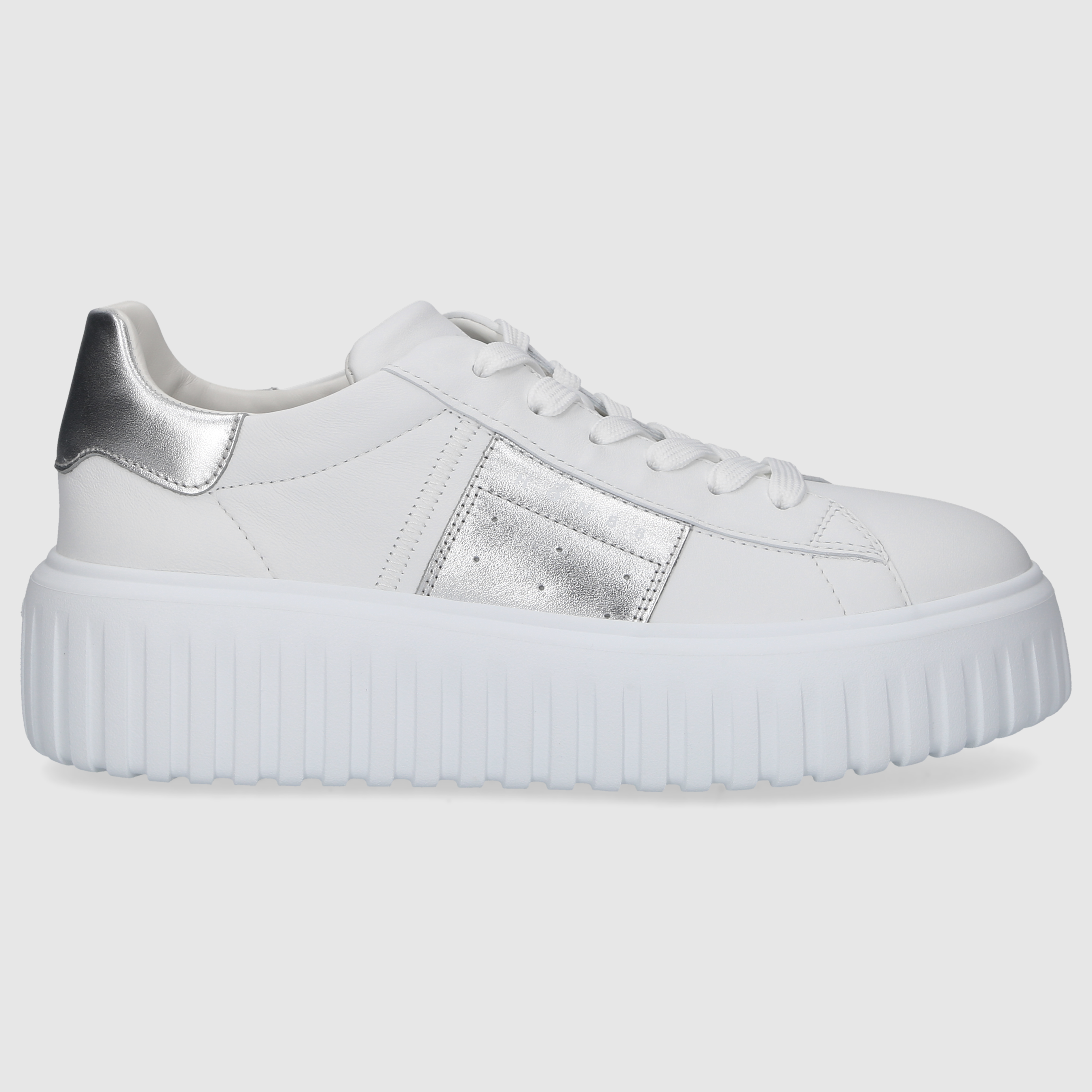 Hogan Damen Sneaker HXW6450FO70NCS0 WEISS-SILBER