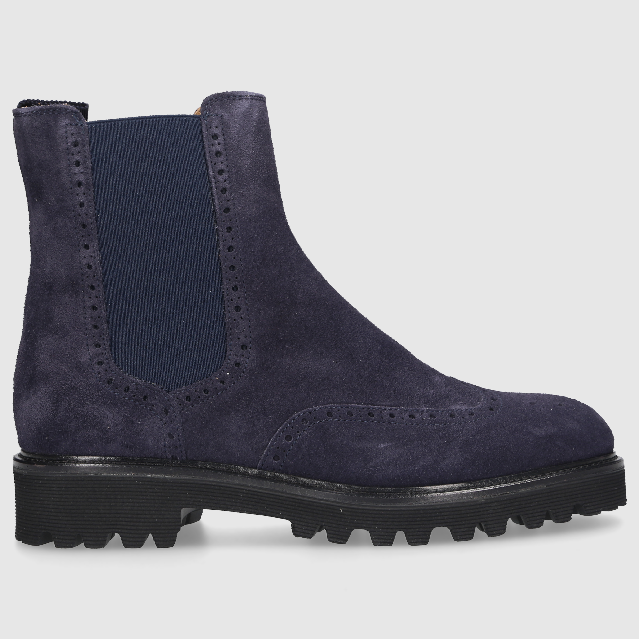 EN AVANT Women's Ankle Boots D0600021-417 Suede Blue