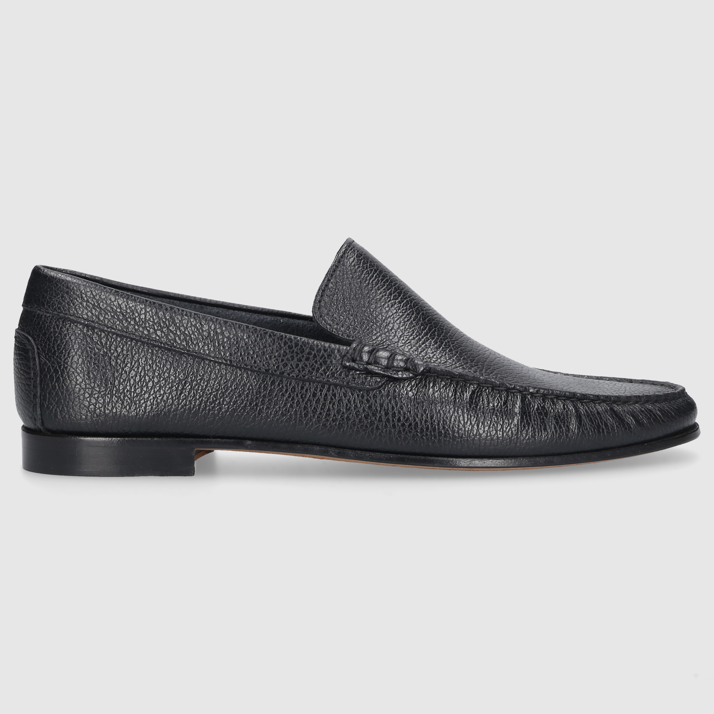 P. Dolce Men's Moccasins U1040001 BLACK