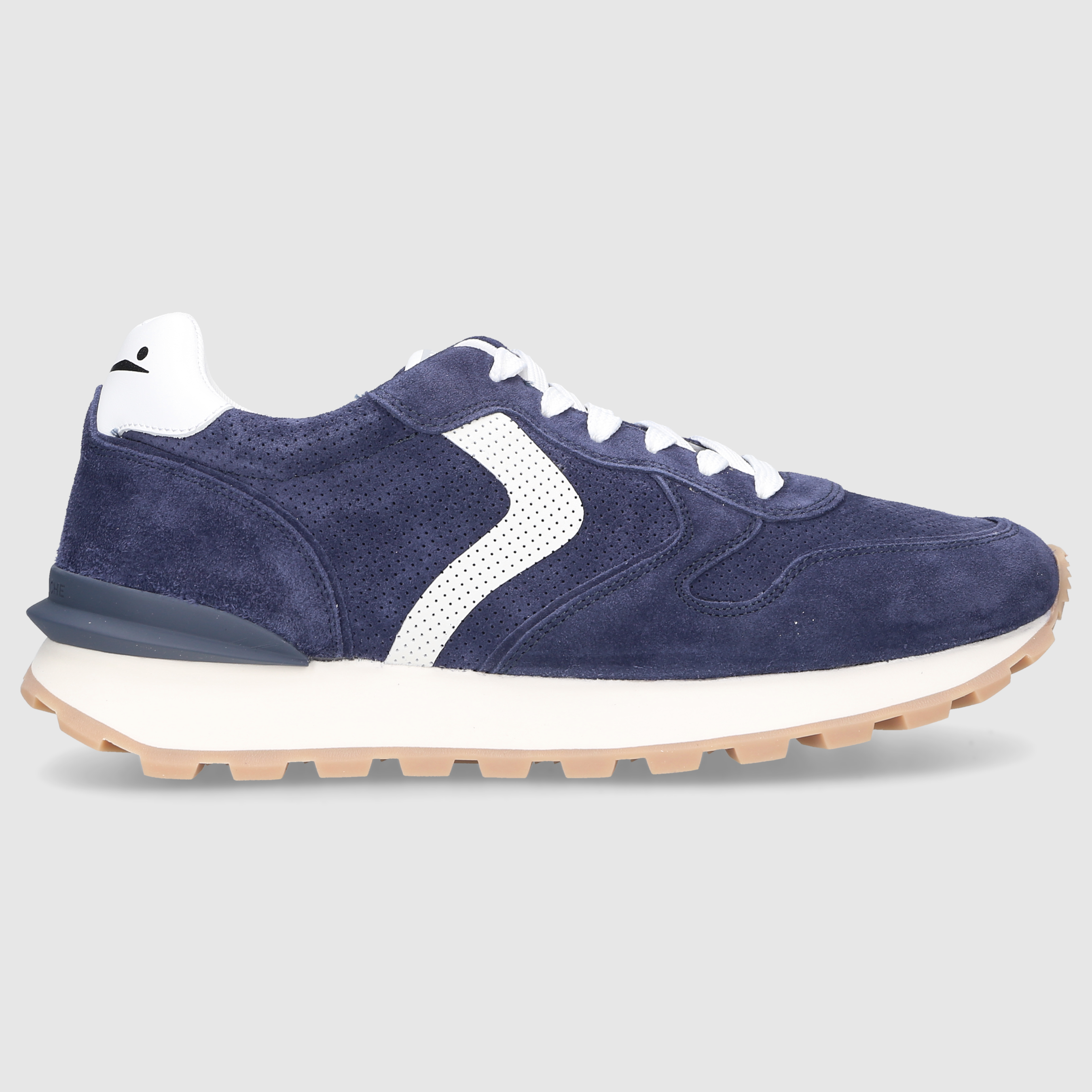 Voile Blanche Herren Sneaker PARIS BLAU-WEISS