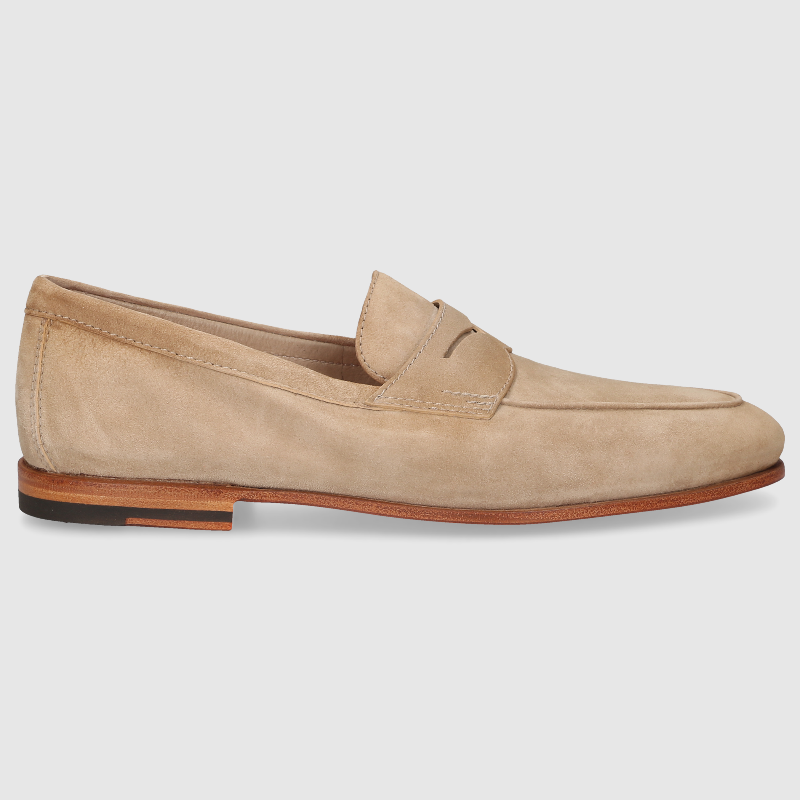 Santoni Men's Moccasins MCNC18837SA4SEAA HL BROWN