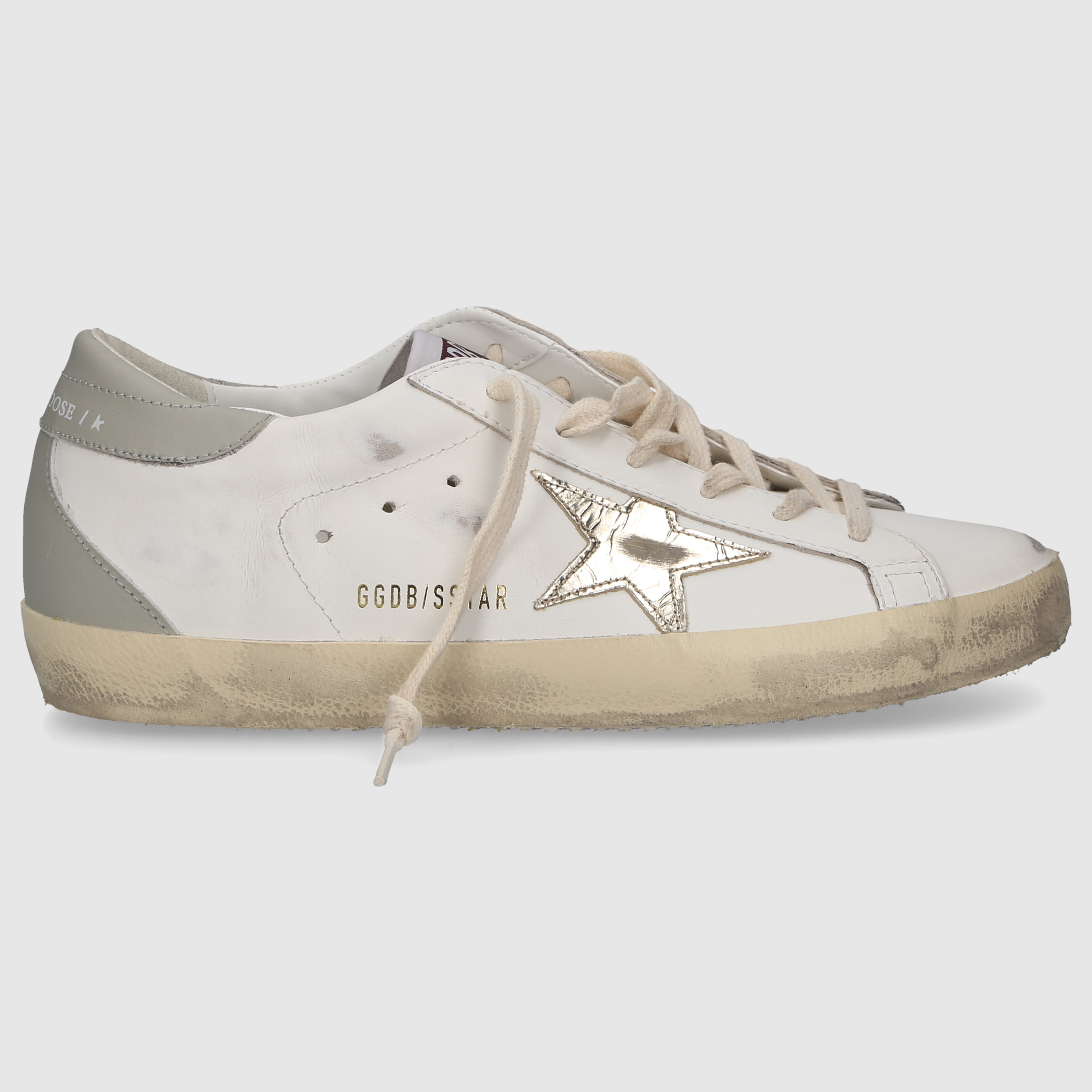 Golden Goose Damen SNEAKER GWF00102 WEISS-GOLD