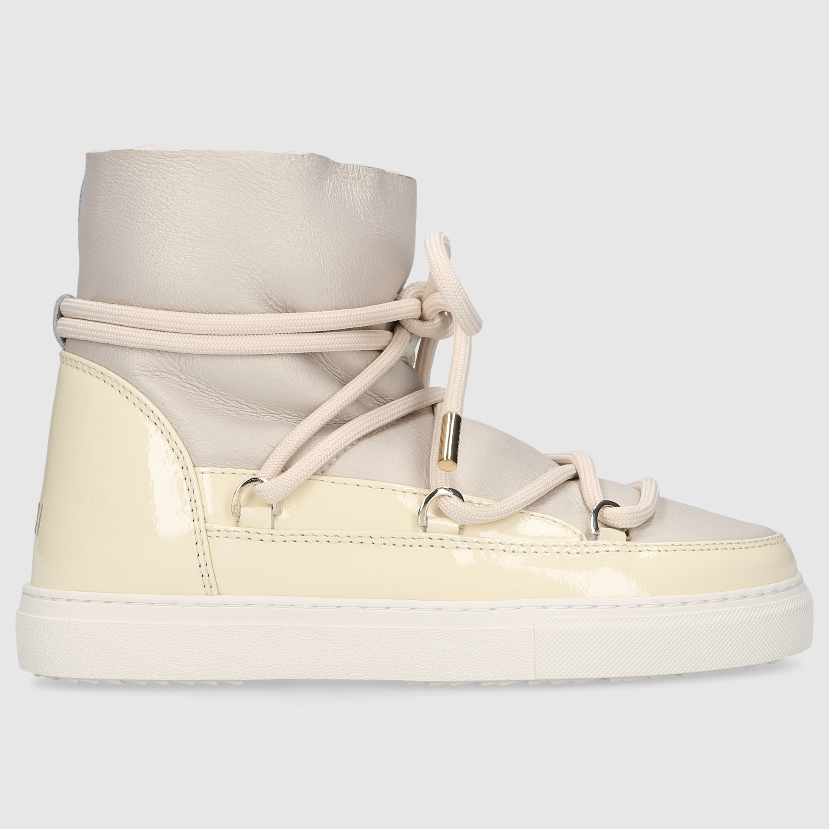 INUIKII Women's Ankle Boots 75202 ECRU