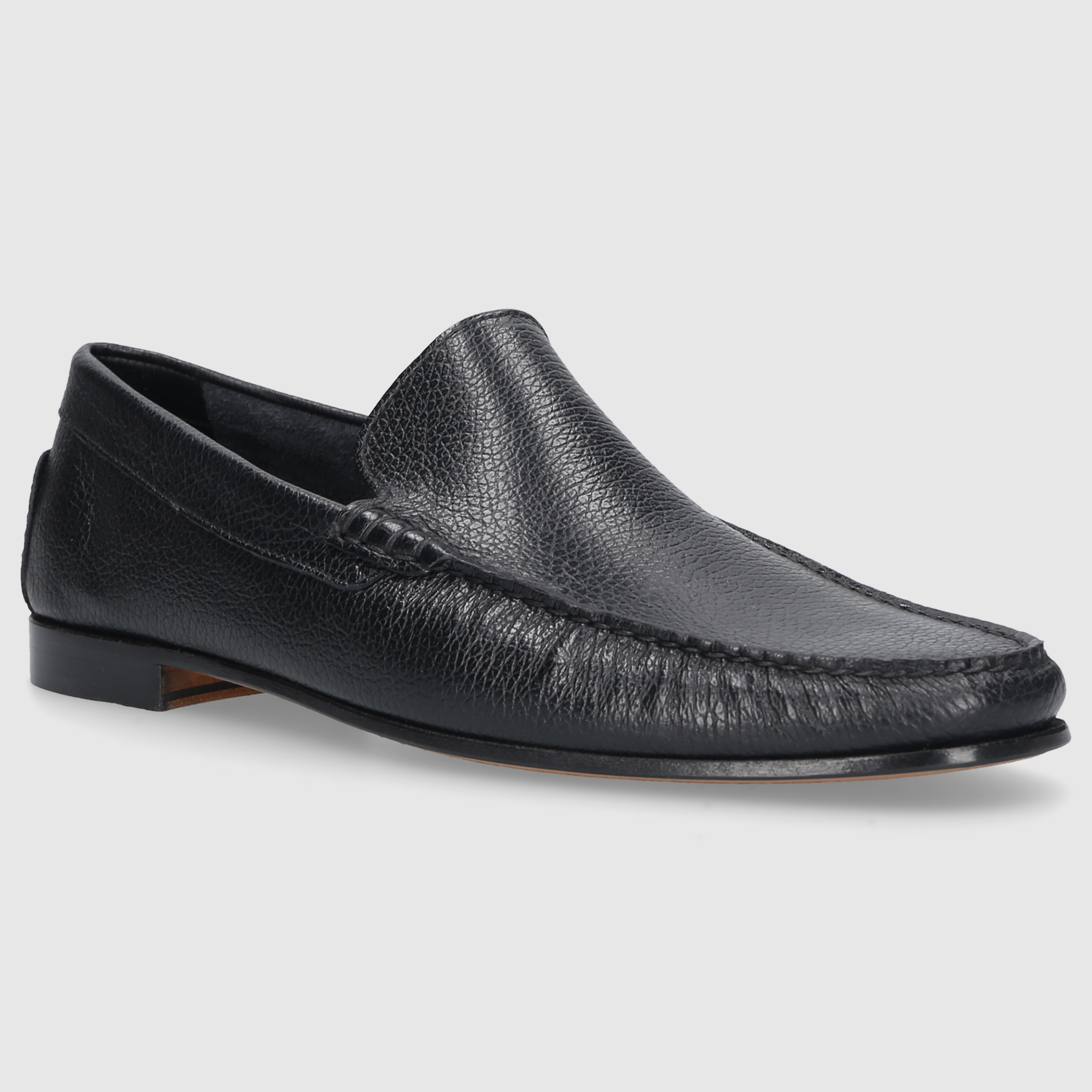 P. Dolce Men's Moccasins U1040001 BLACK