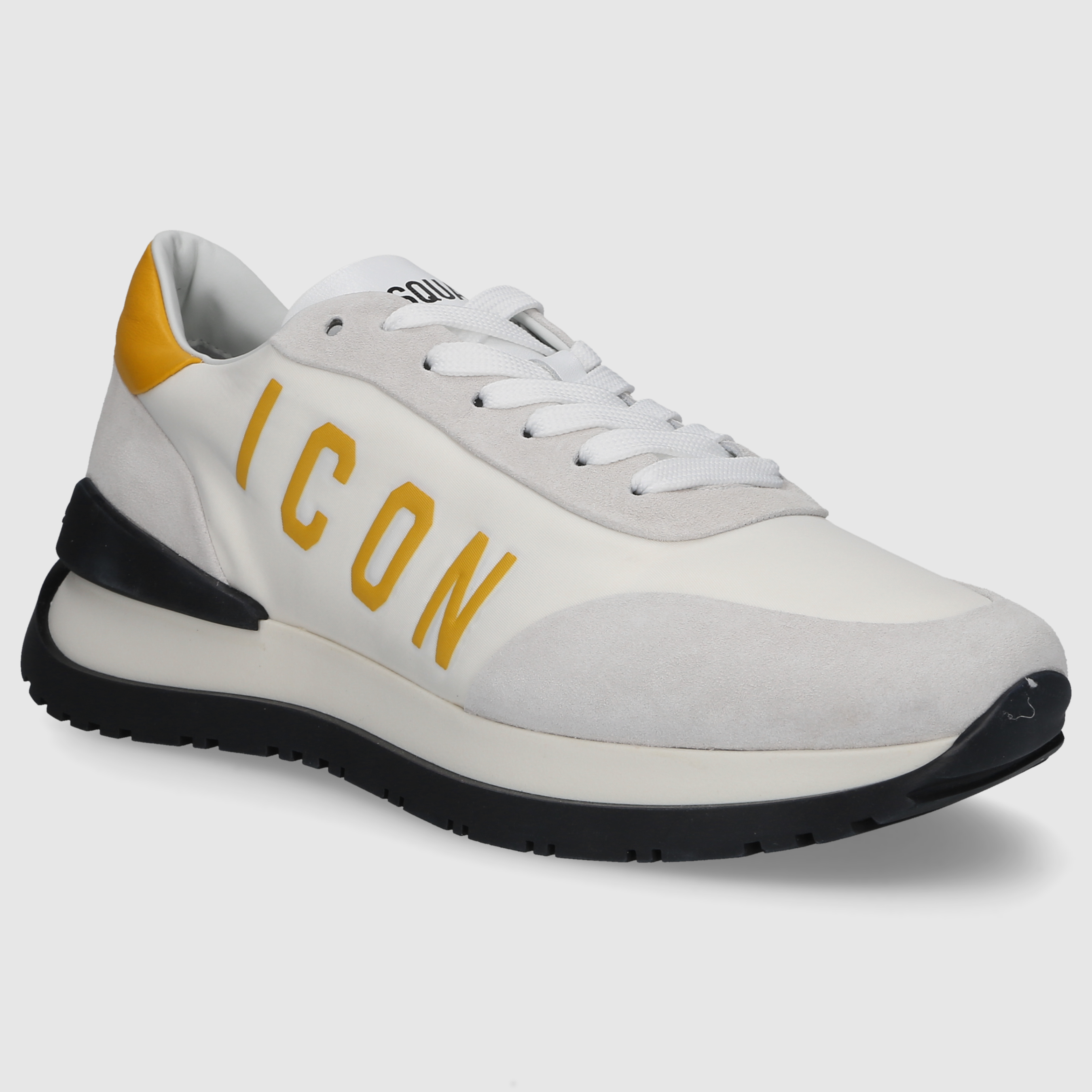 Dsquared2 Herren Sneaker SNM0417 WEISS-GELB