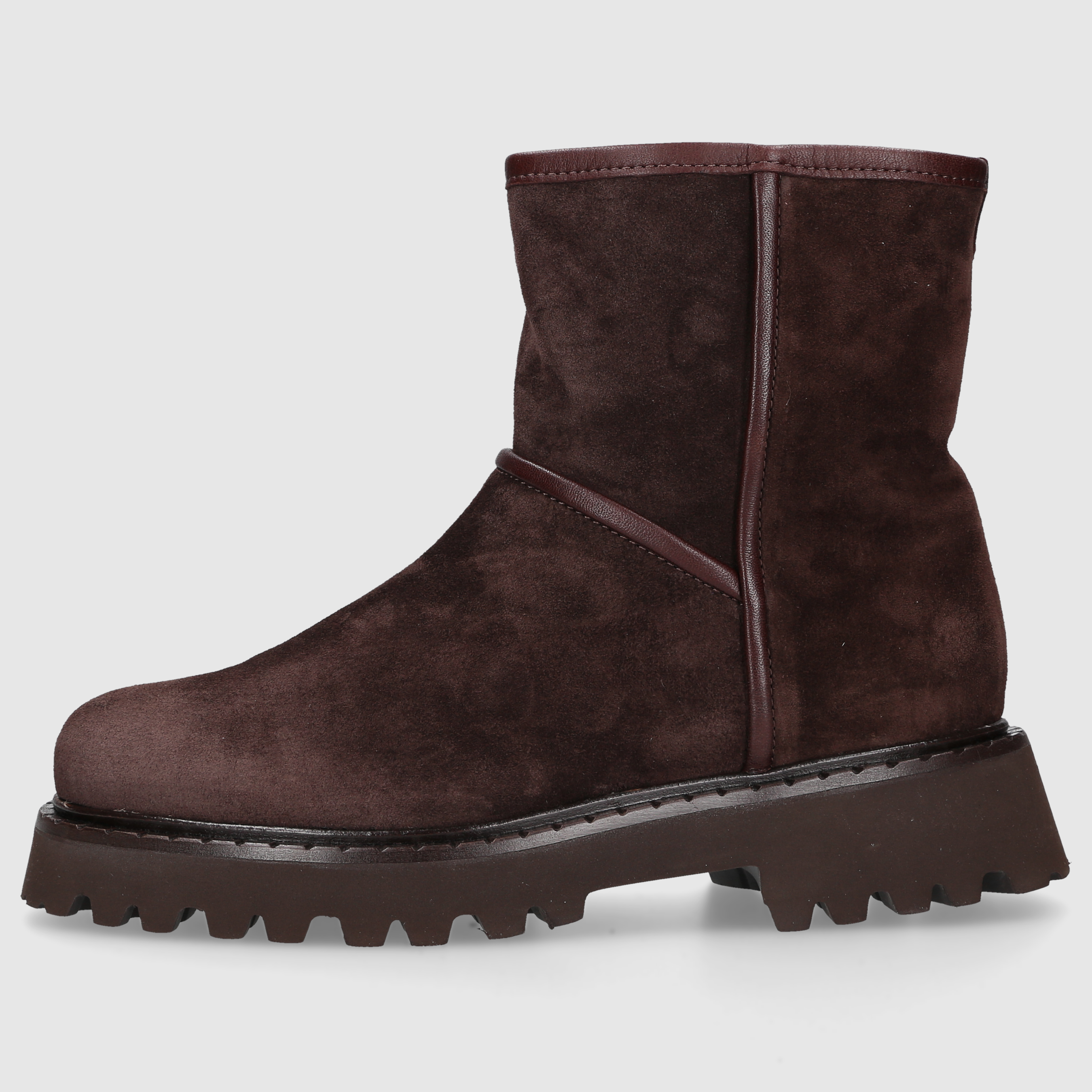 EN AVANT Damen Stiefeletten C324 DK-BRAUN