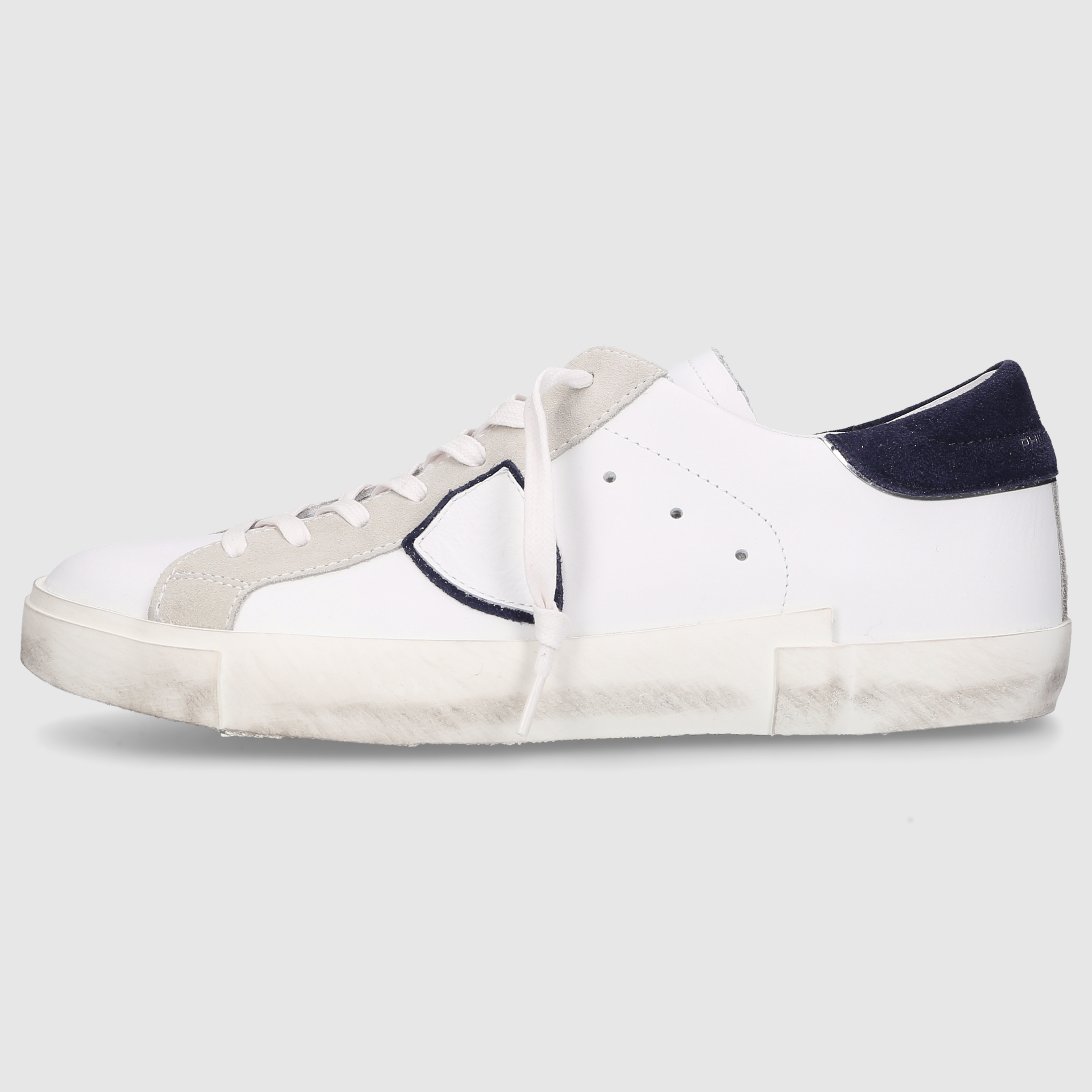 Philippe Model Herren Sneaker PRSX LOW MAN White/Blue