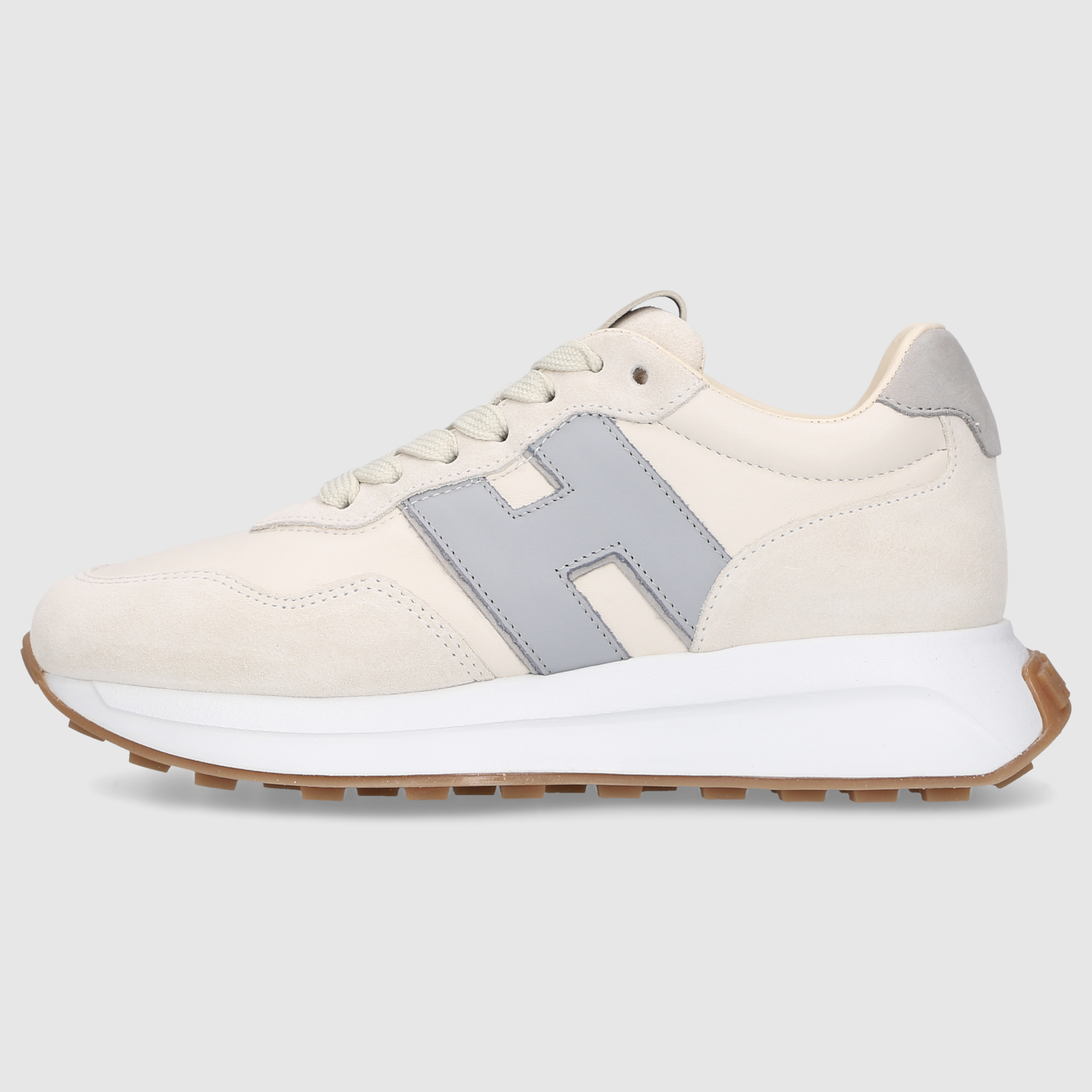 Hogan Damen Sneaker HXW6410EH41U3T0CA2 BEIGE-GRAU