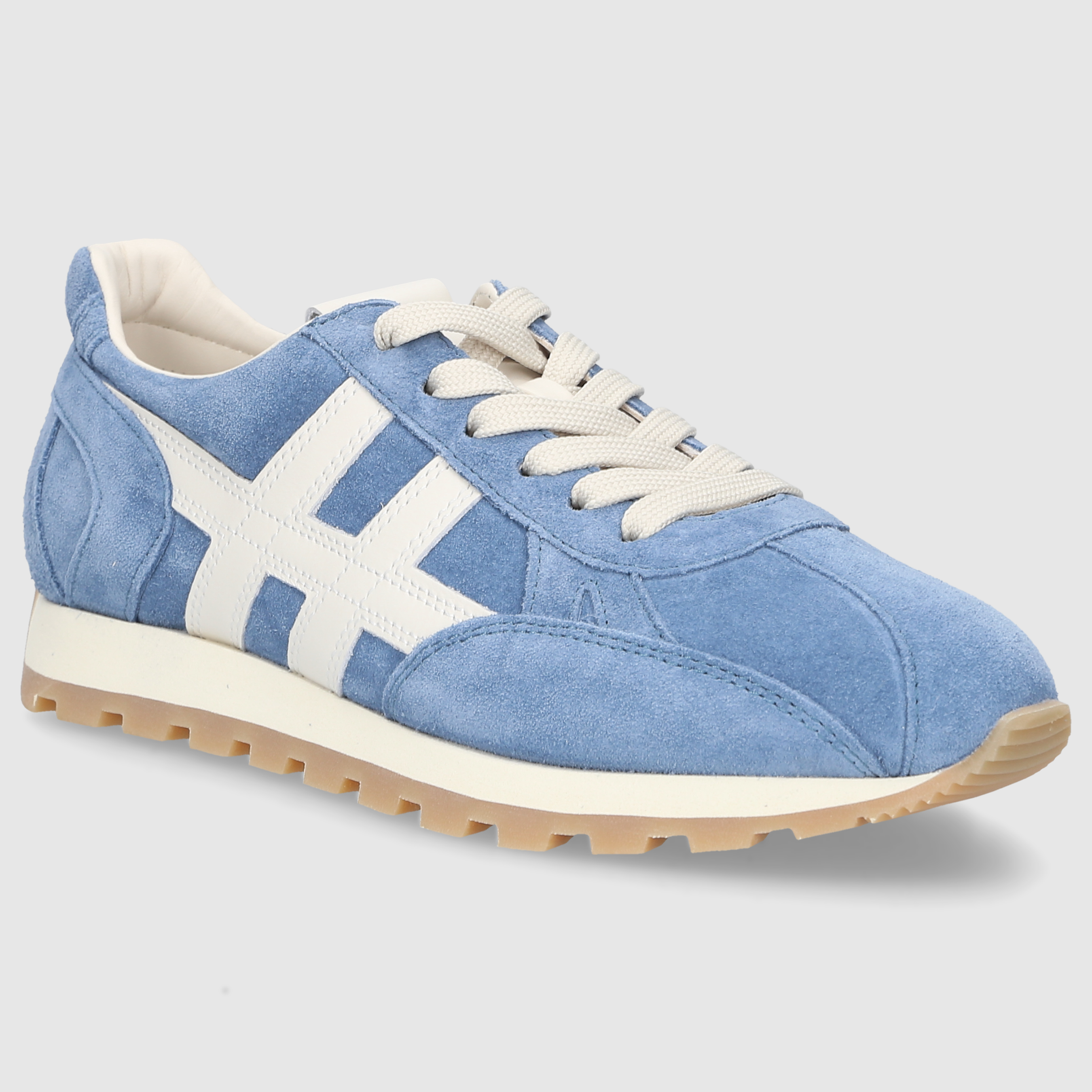 Hogan women's sneakers HXW6710FP00U490 DK-BLUE