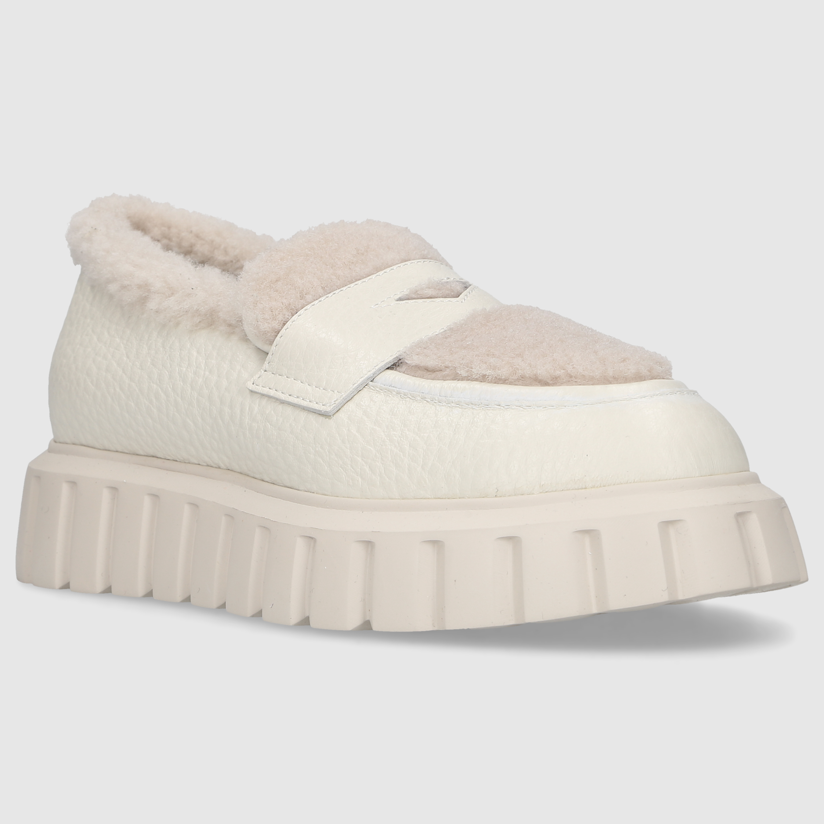 Voile Blanche Women's Moccasins GRENELLE ECRU