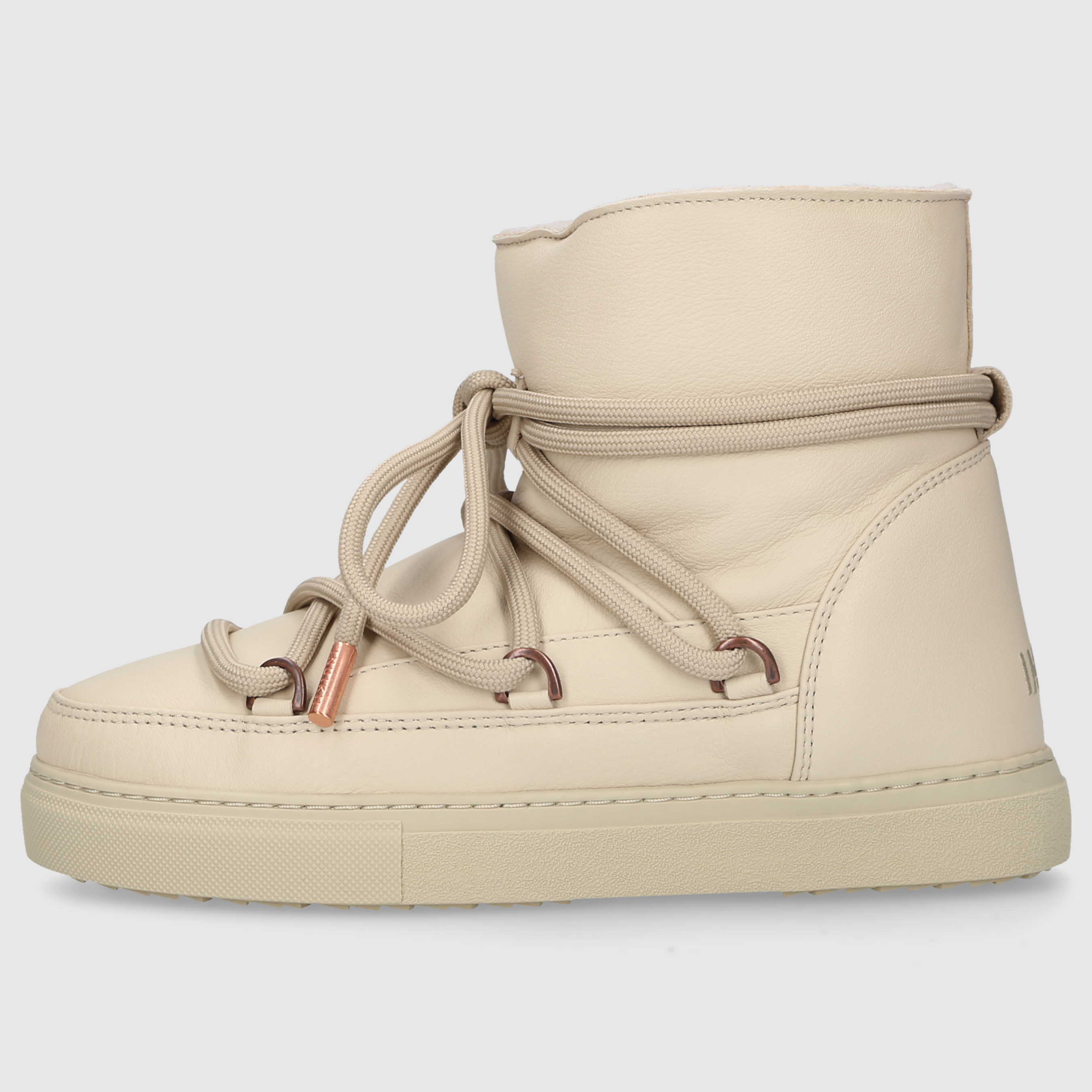 Inuikii Damen Sneaker FULL LEATHER Cream
