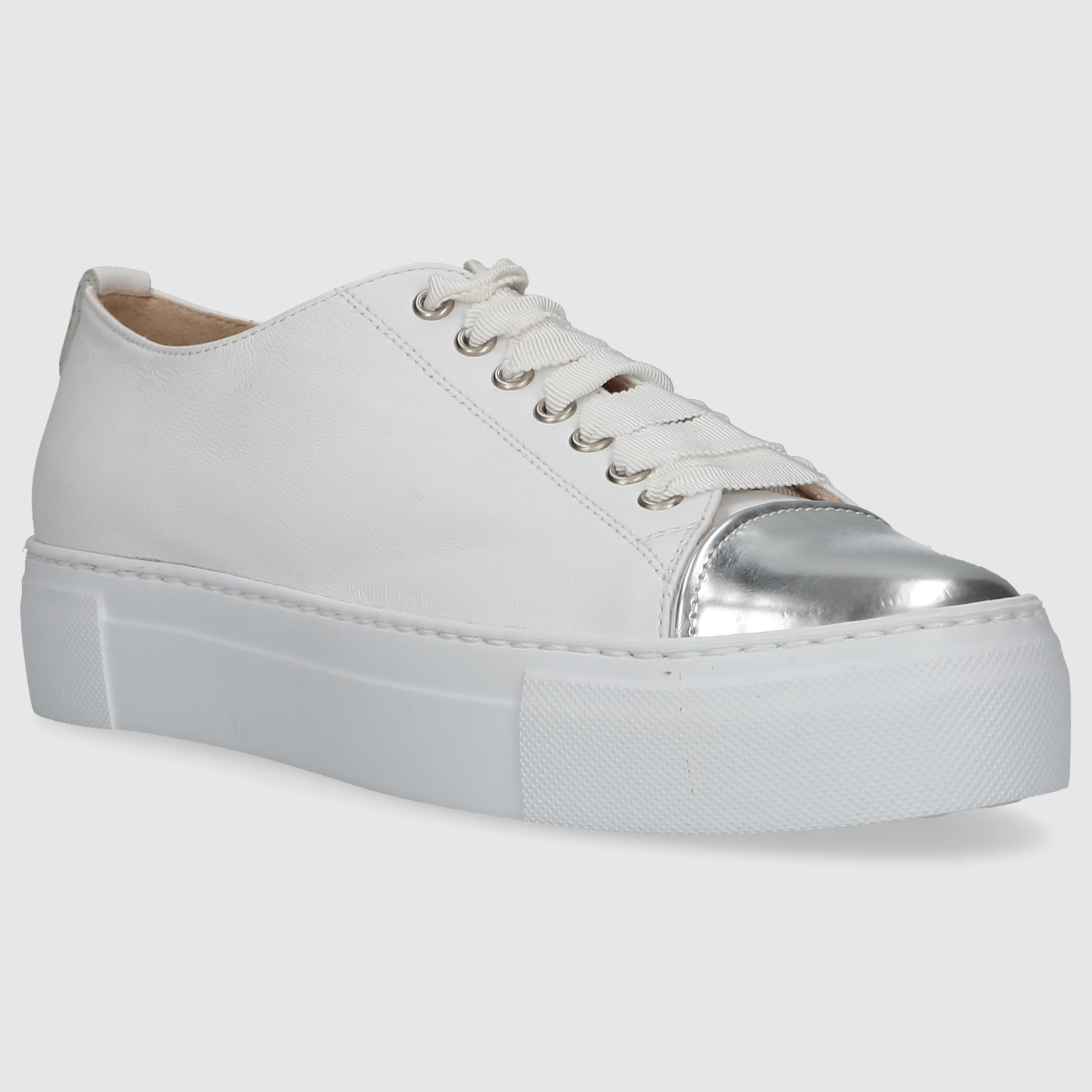 AGL Attilio Giusti Leombruni Damen Sneaker D925221PGKV142C114 WEISS-SILBER