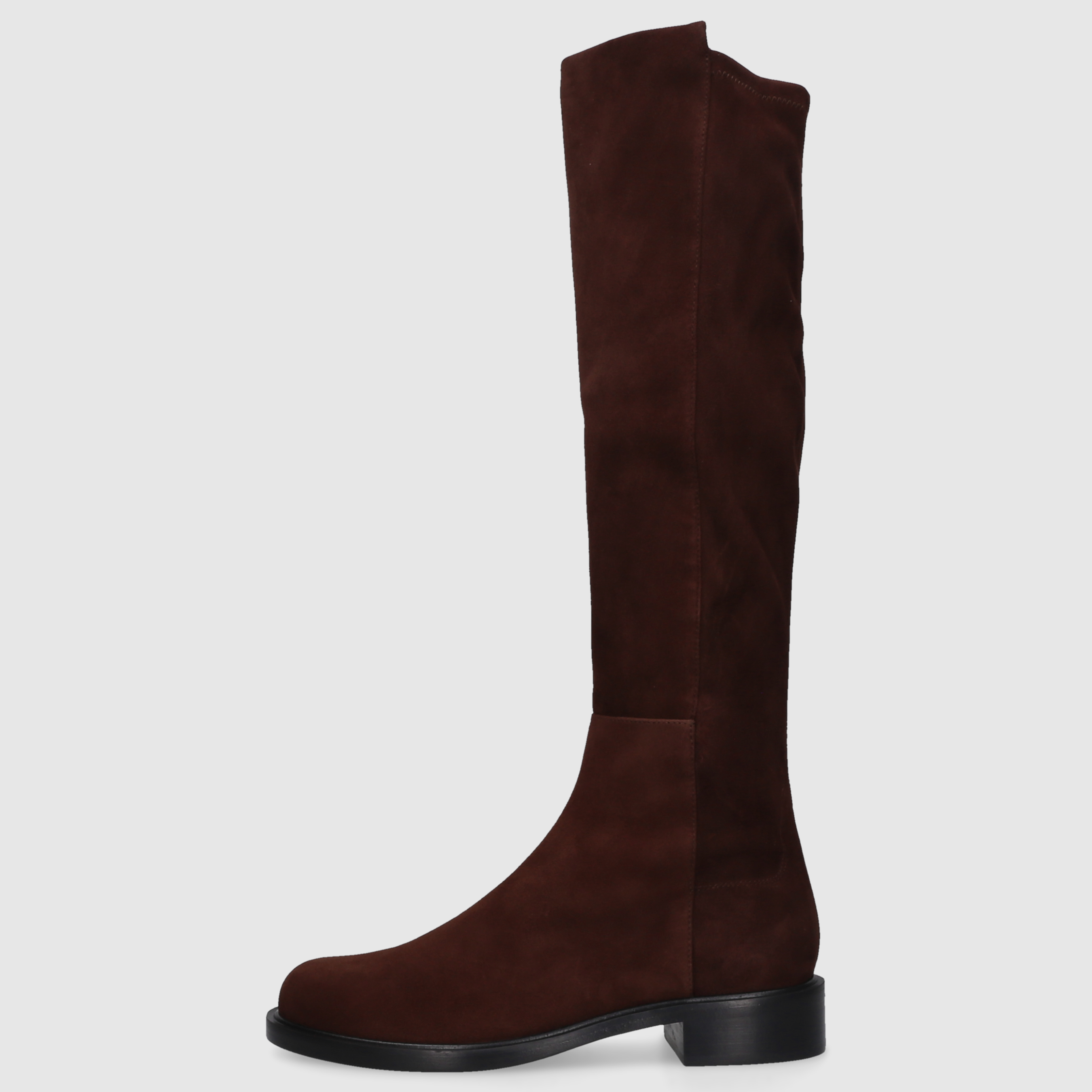 Stuart Weitzman Damen Boot 5050GISELE KNEEHI BO Walnut/Walnut/Black