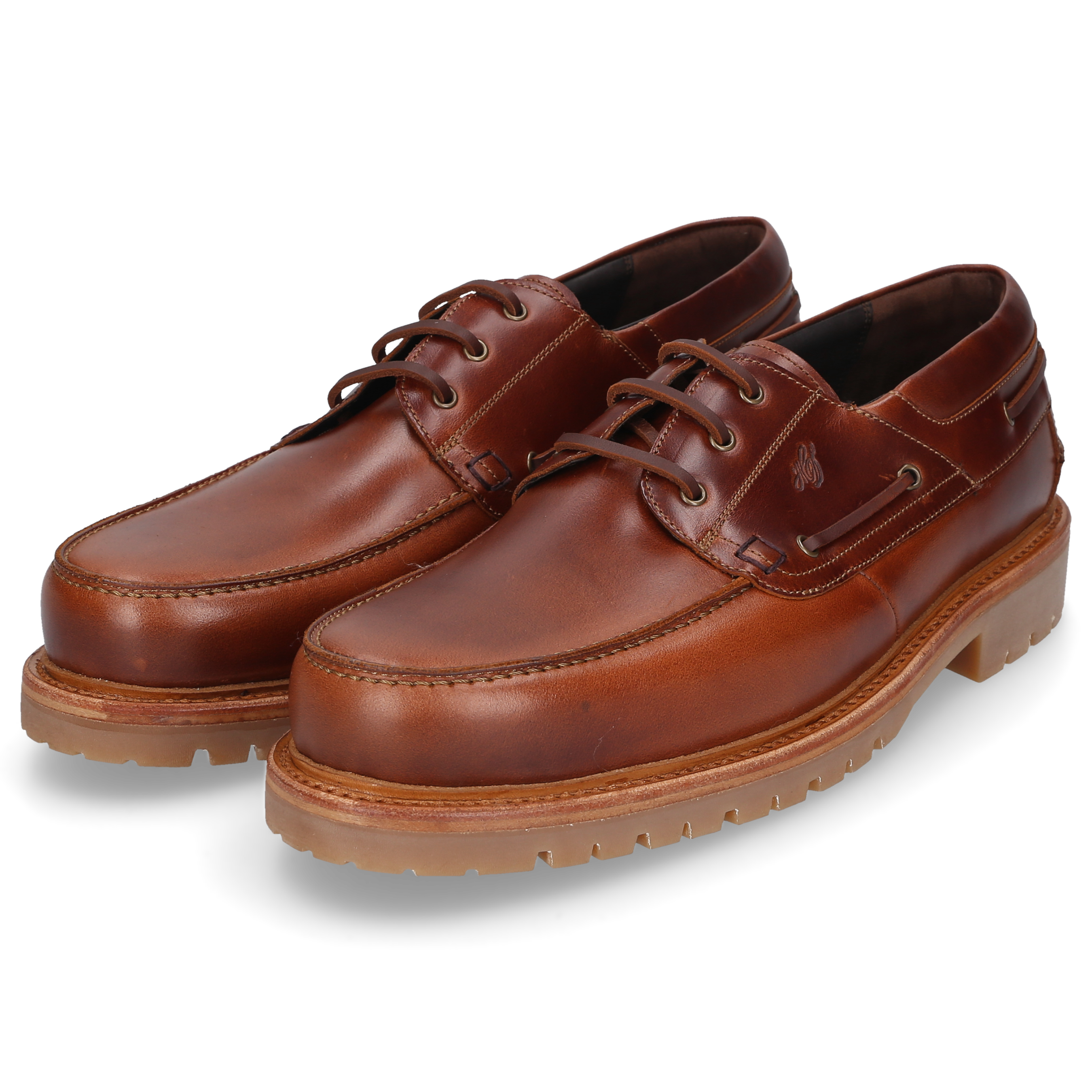 Heinrich Dinkelacker Herren Bootsschuh Miami Plain MA - Amber