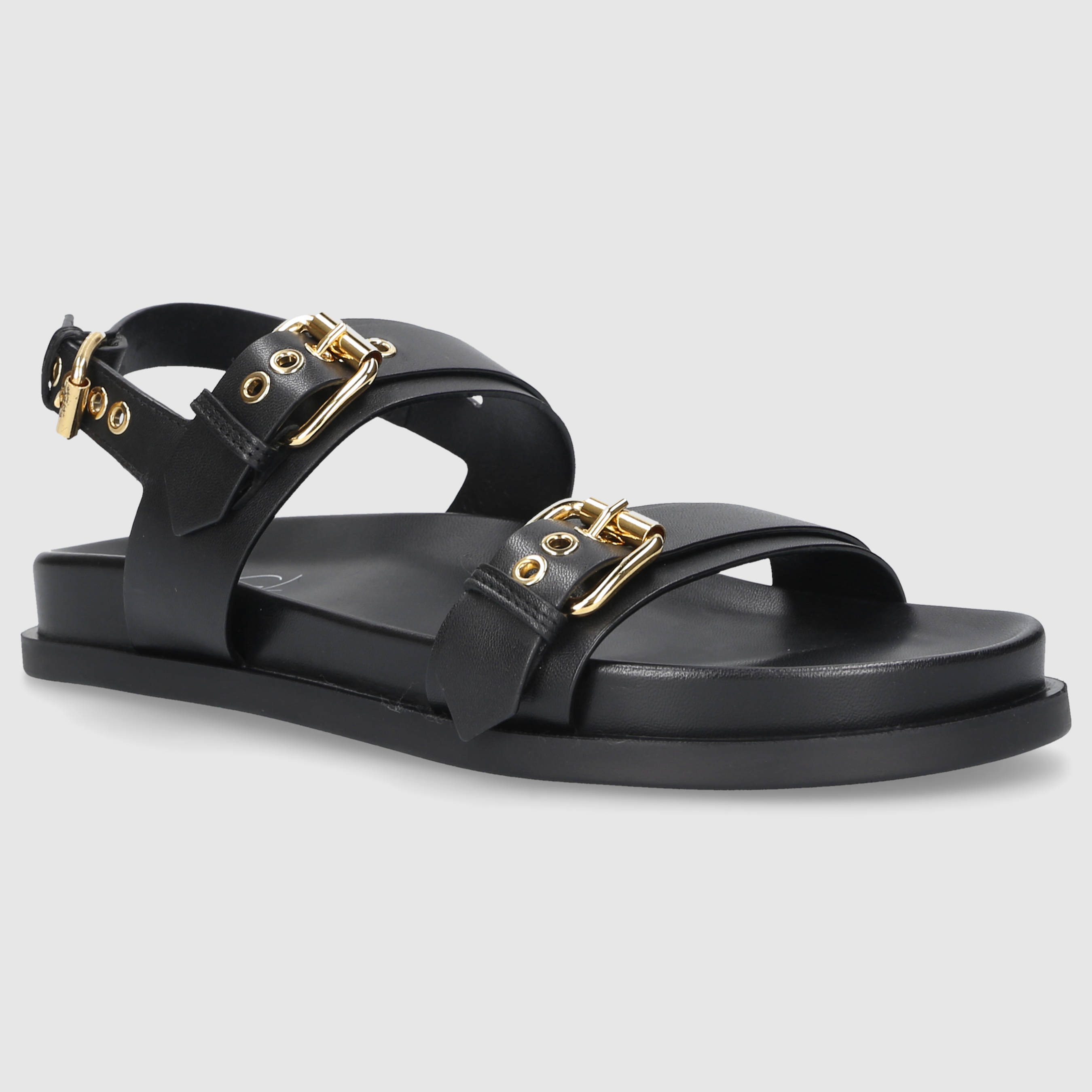 AGL Attilio Giusti Leombruni Damen Sandalen D690001PGSOFTY0000 SCHWARZ