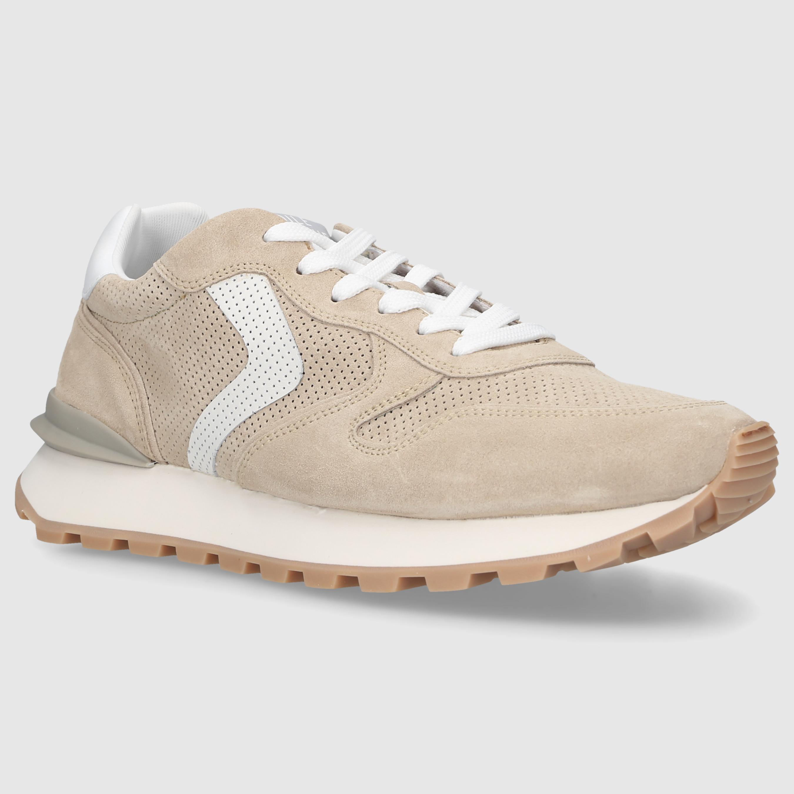 Voile Blanche men's sneaker PARIS BEIGE-WHITE