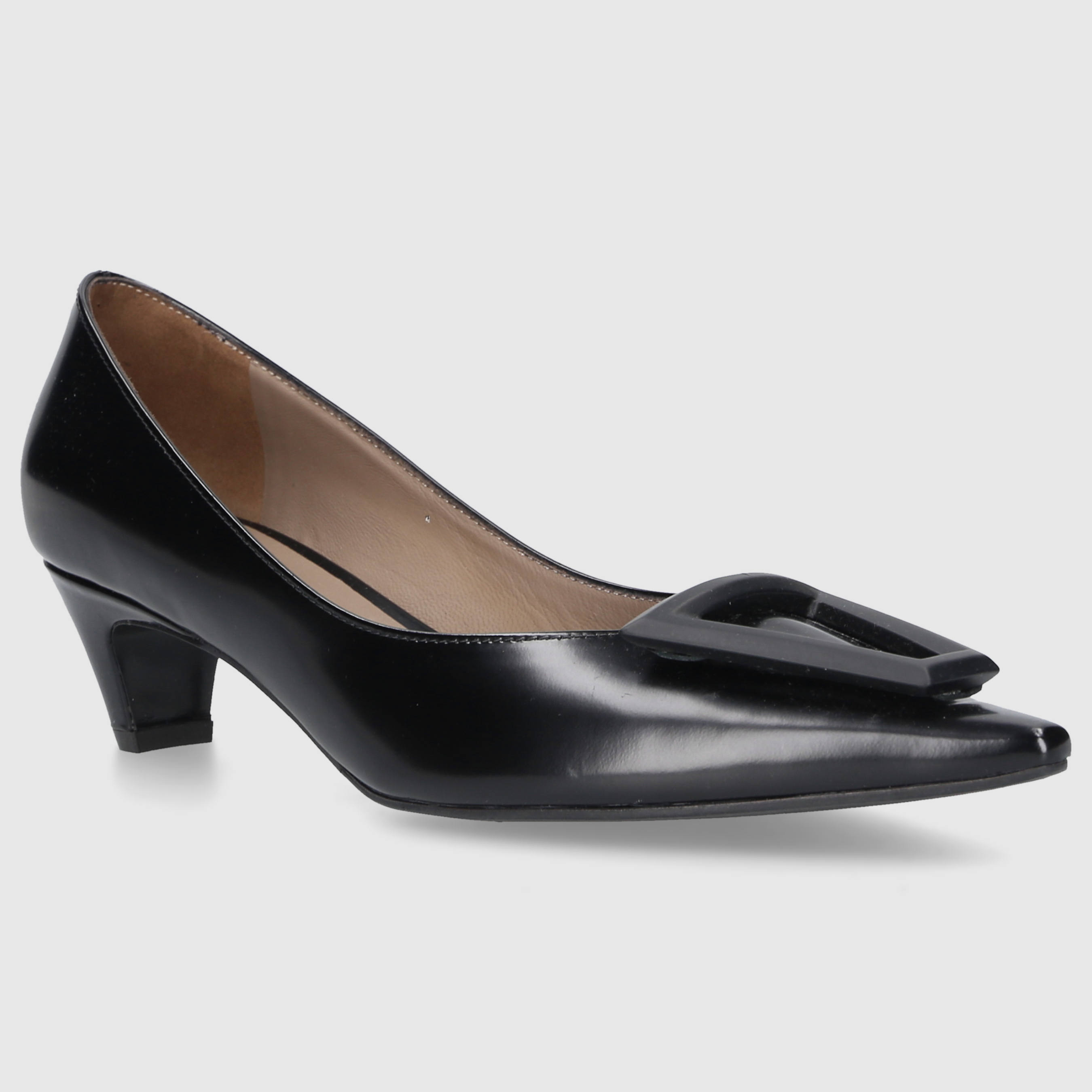 Roberto Festa women's pumps MOON black calfskin