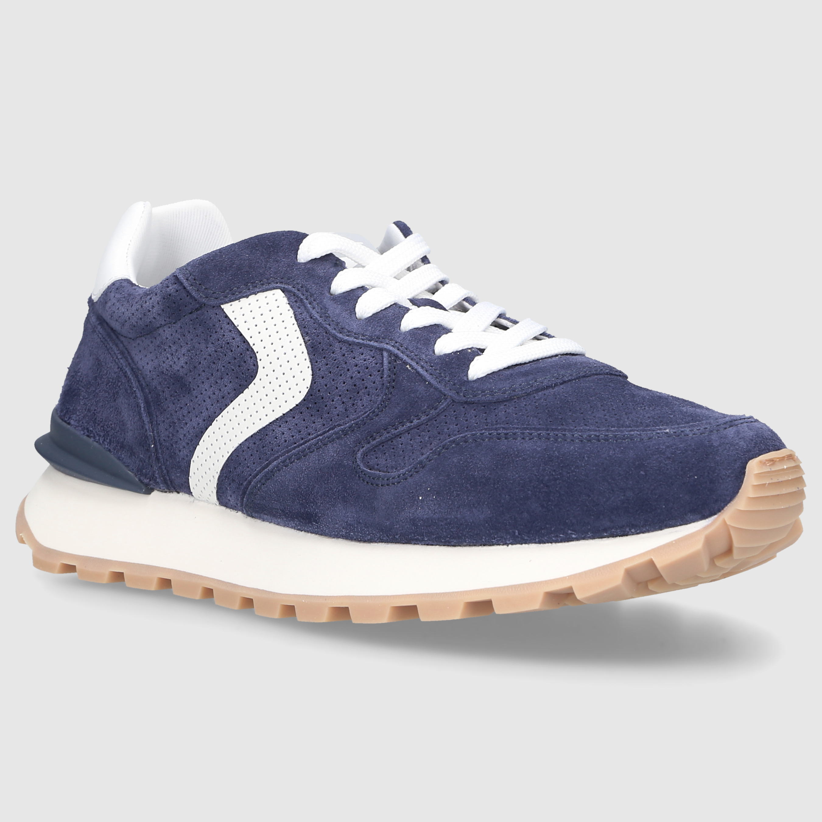 Voile Blanche Herren Sneaker PARIS BLAU-WEISS