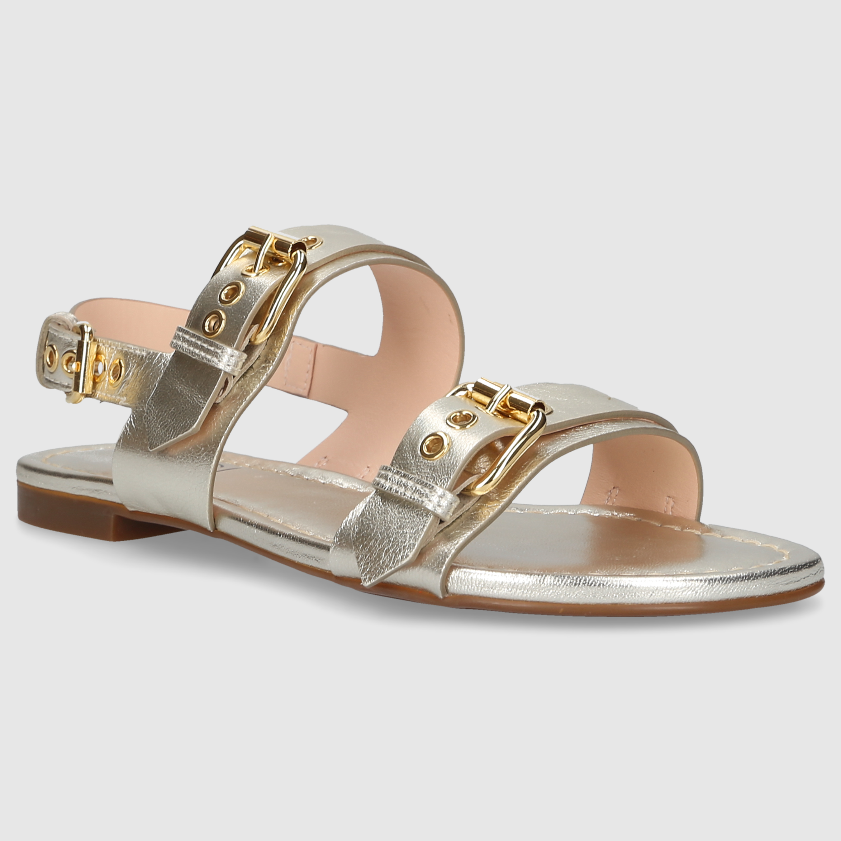 AGL Attilio Giusti Leombruni Damen Sandalen D656074PHFOILE0244 GOLD