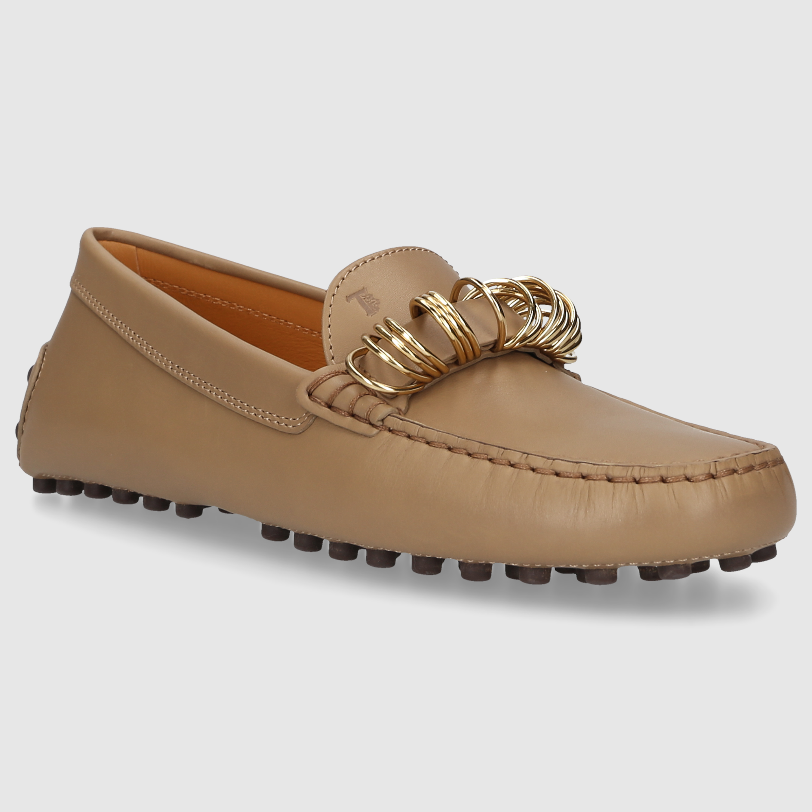 Tod's Damen Mokkasins XXW22L0JI70N6MC806 TAUPE