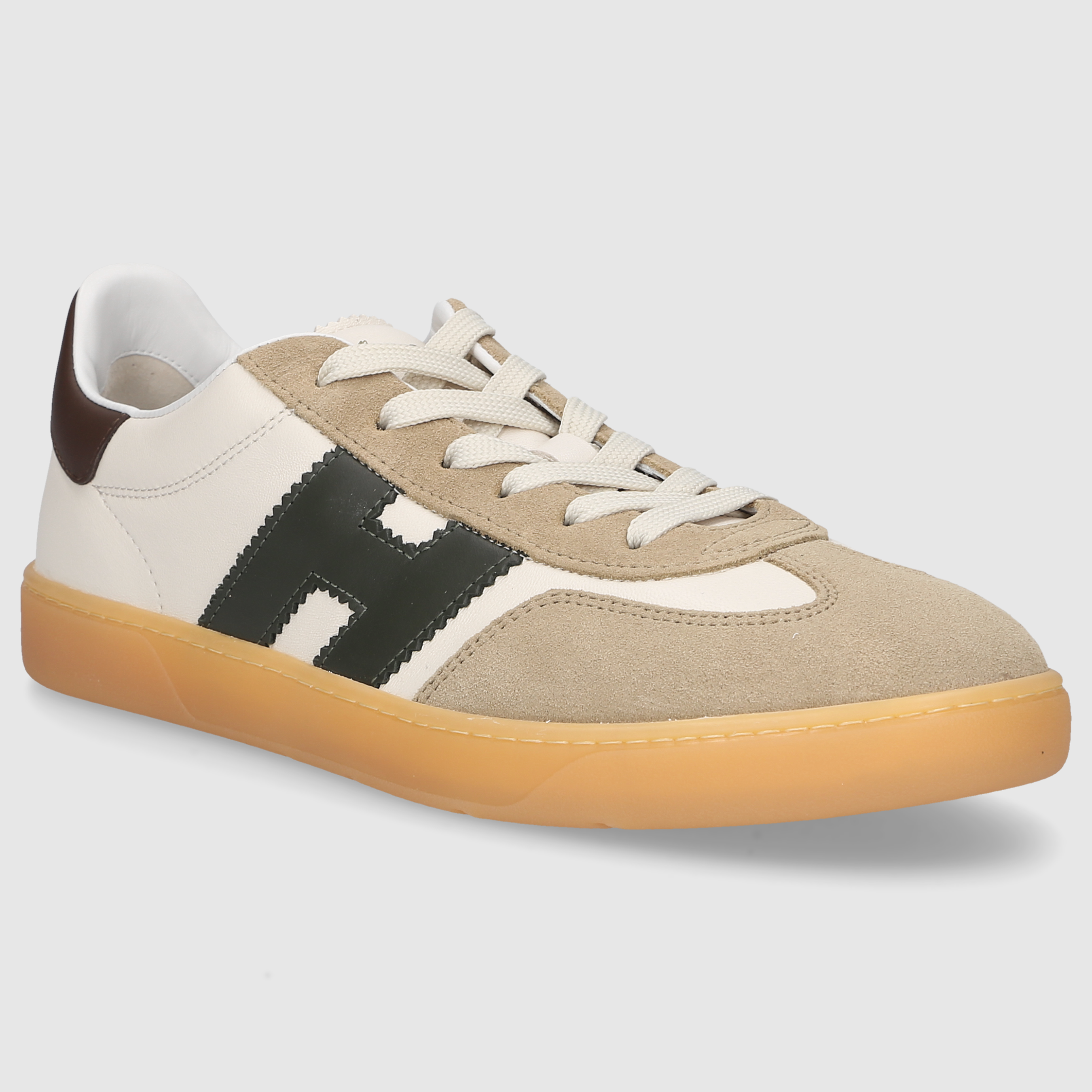 Hogan Herren Sneaker HXM6470FB60QDA739M BRAUN-KOMBI