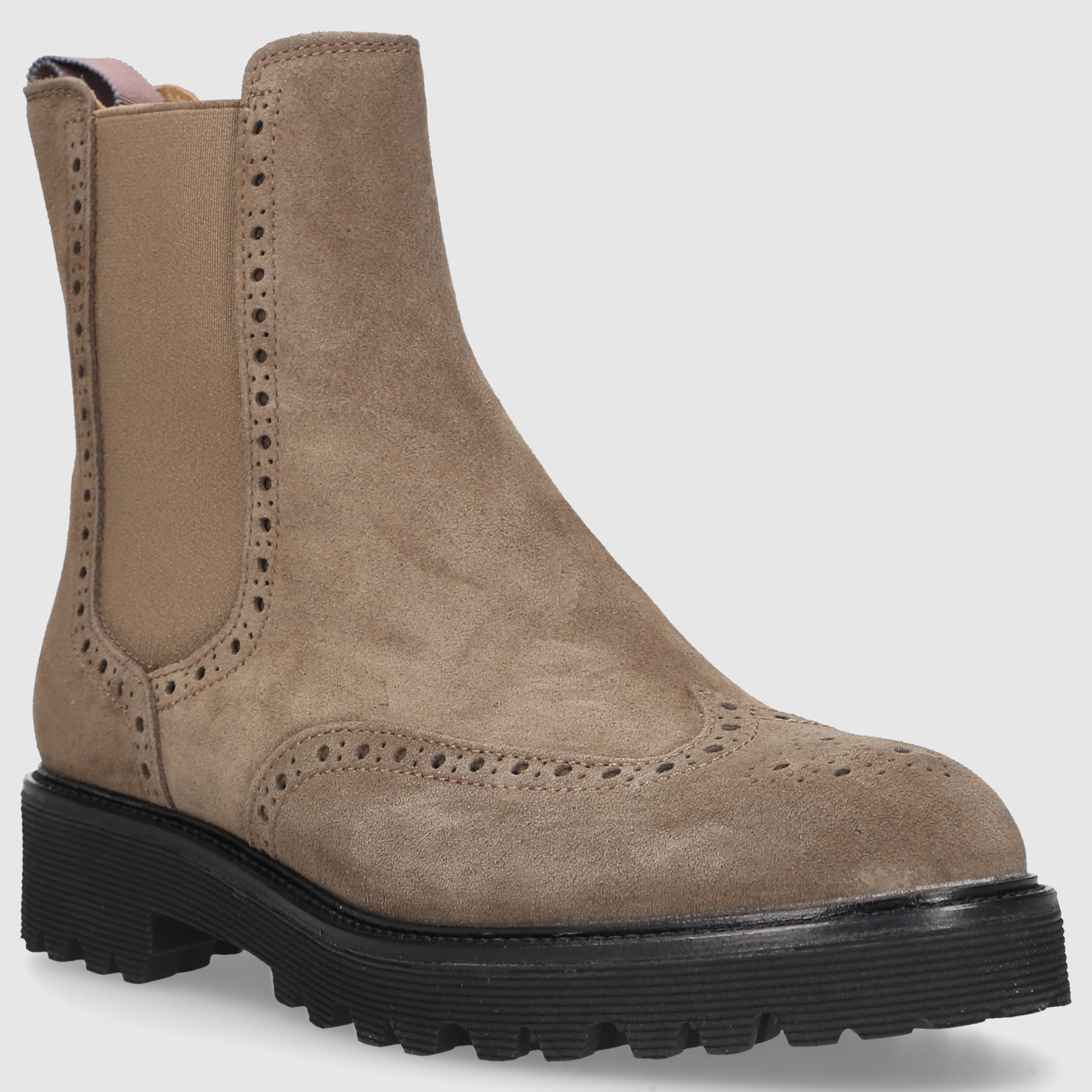 EN AVANT Women's Ankle Boots D060021-417 Suede Brown
