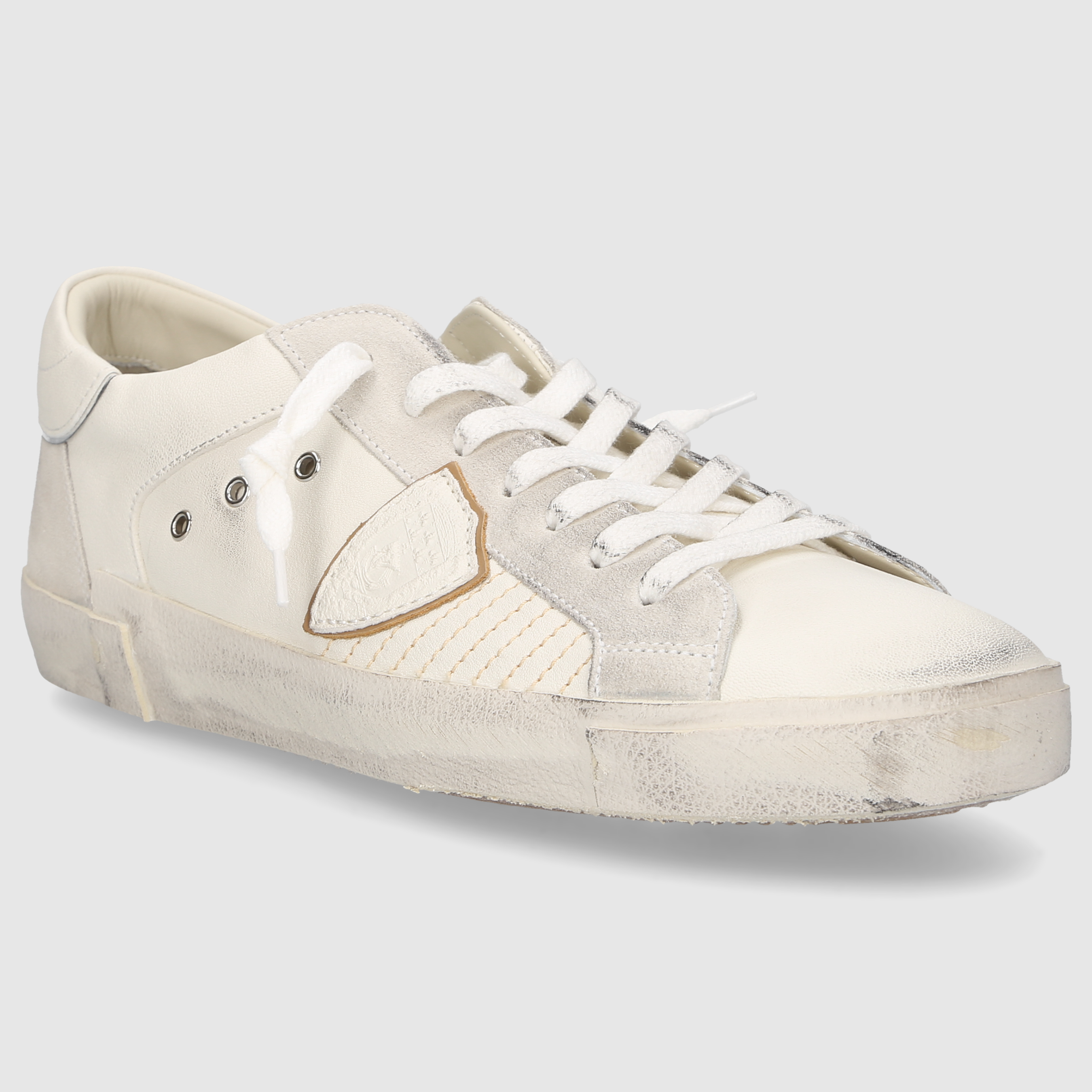 Philippe Model Herren Sneaker PRLU WEISS