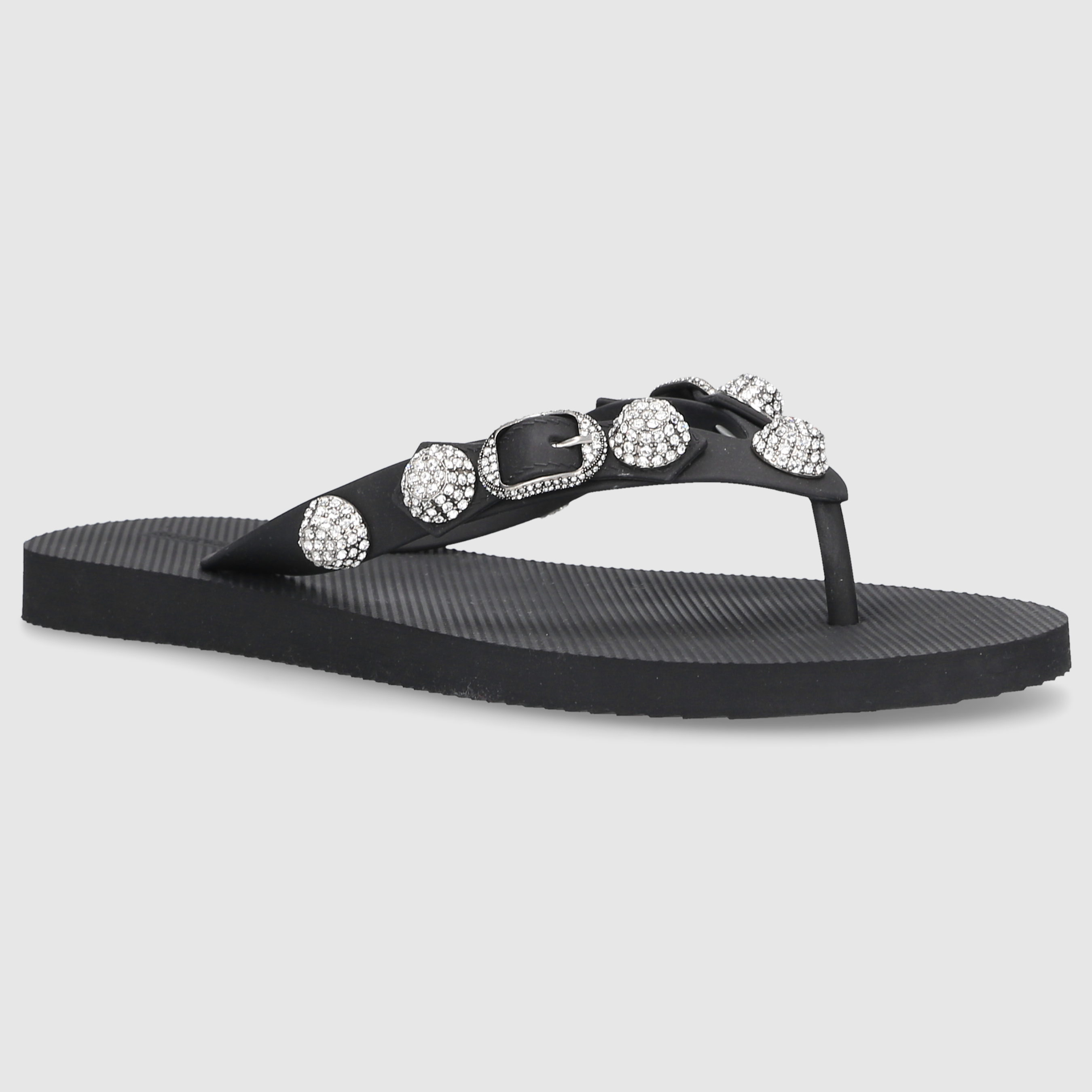 Balenciaga Damen Badeschuhe 784853 Schwarz