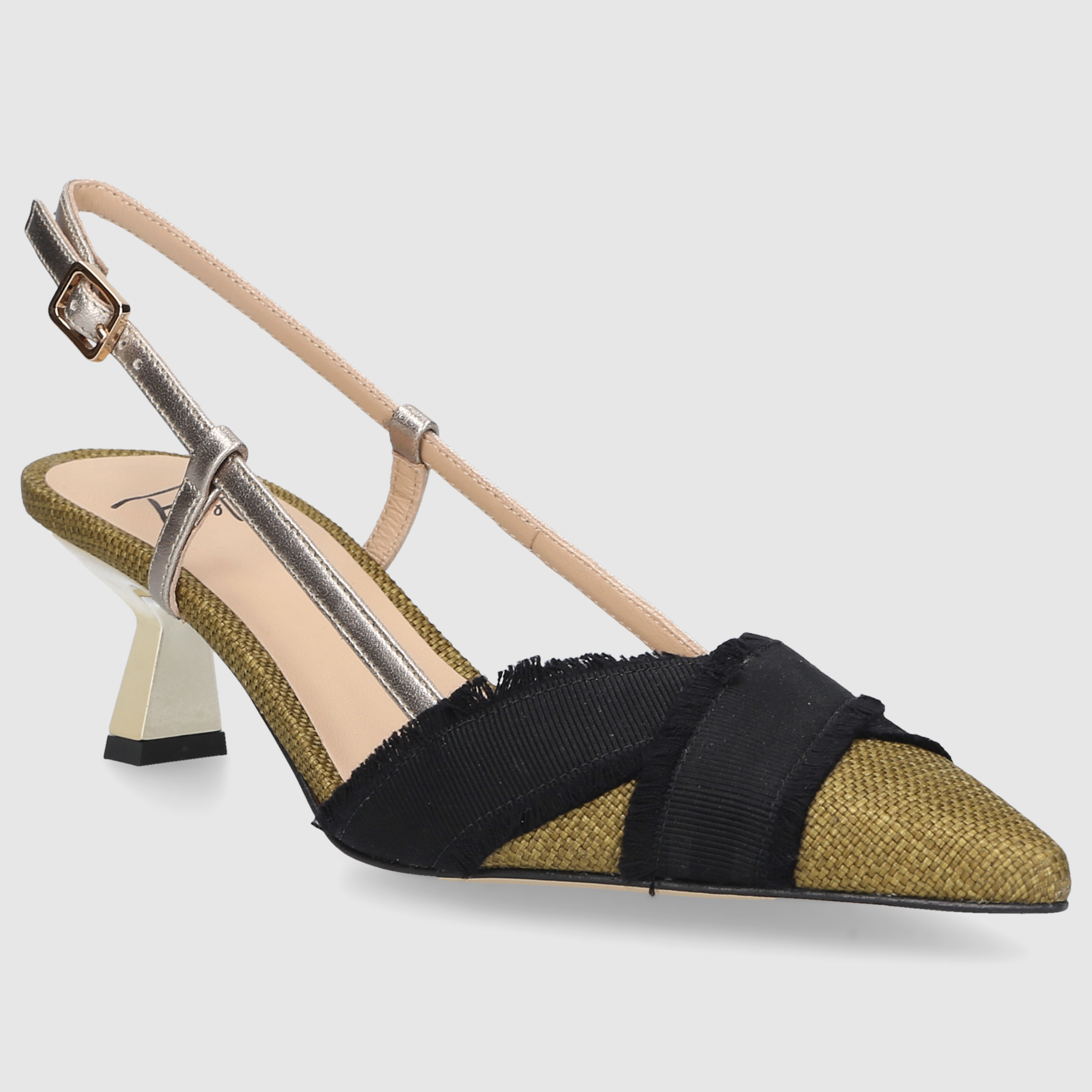 Roberto Festa Damen Pumps GIRASOLE KHAKI