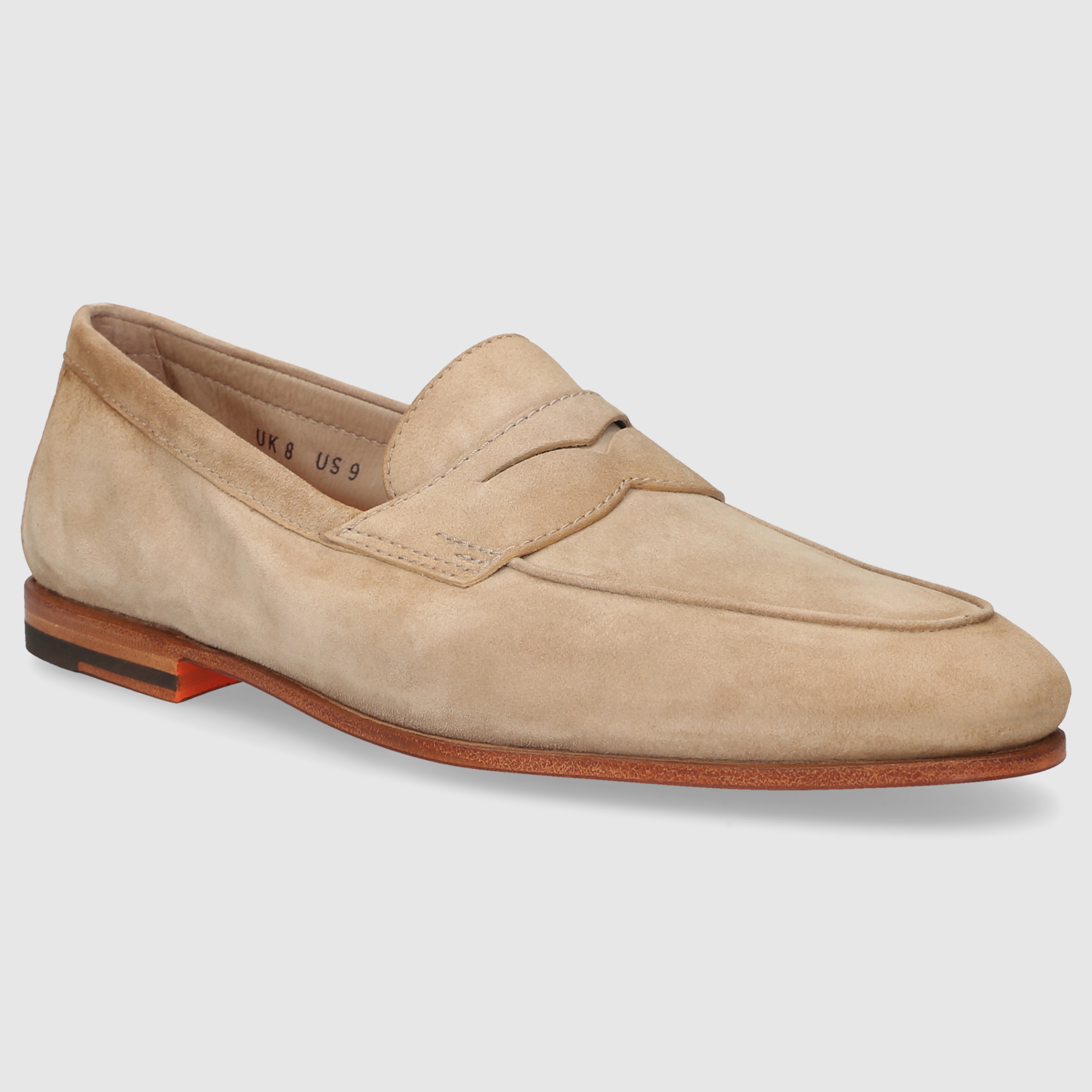 Santoni Men's Moccasins MCNC18837SA4SEAA HL BROWN
