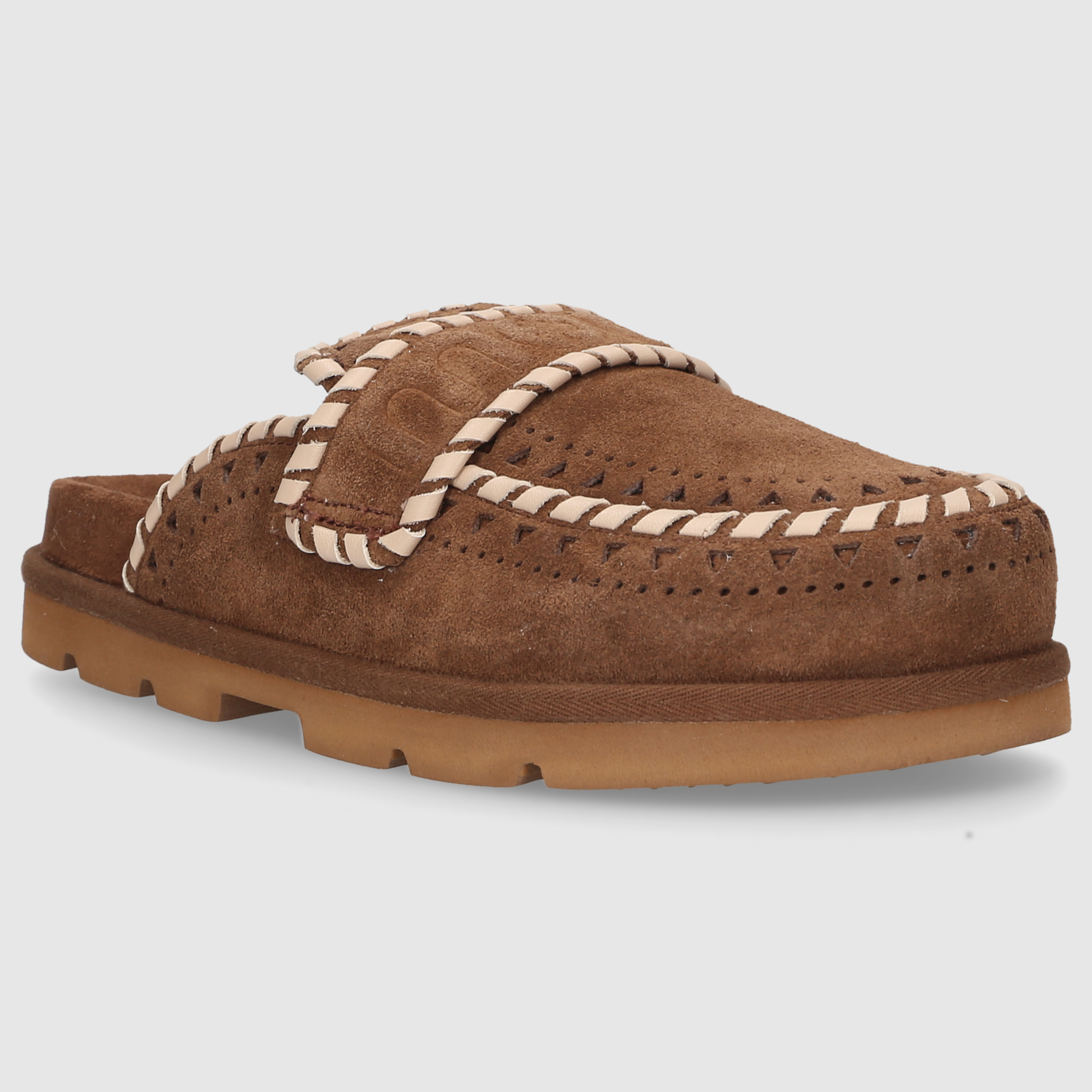 MOU Damen Sandalen 631007A BRAUN