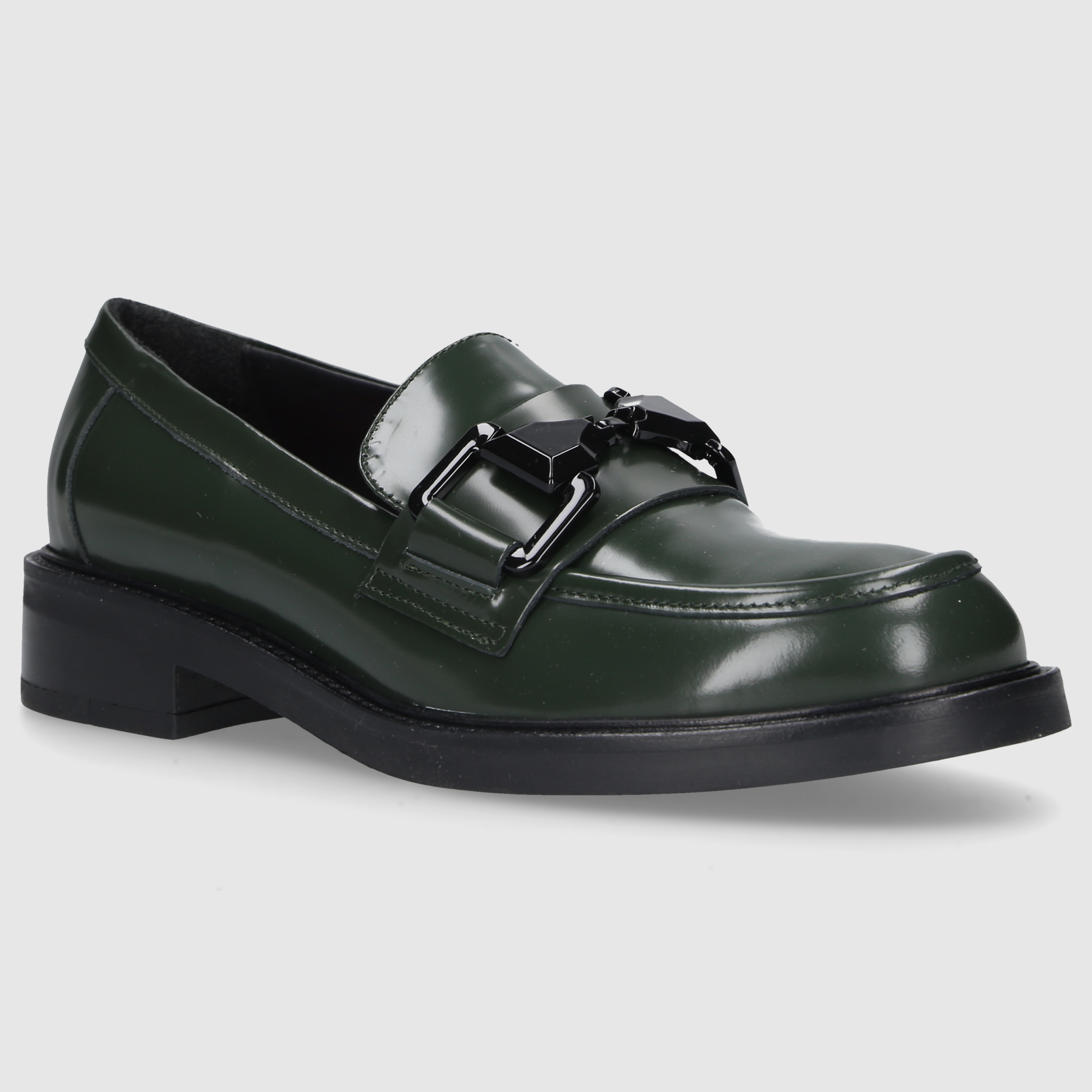 Bruglia Ladies Moccasins 9107 DK-GREEN