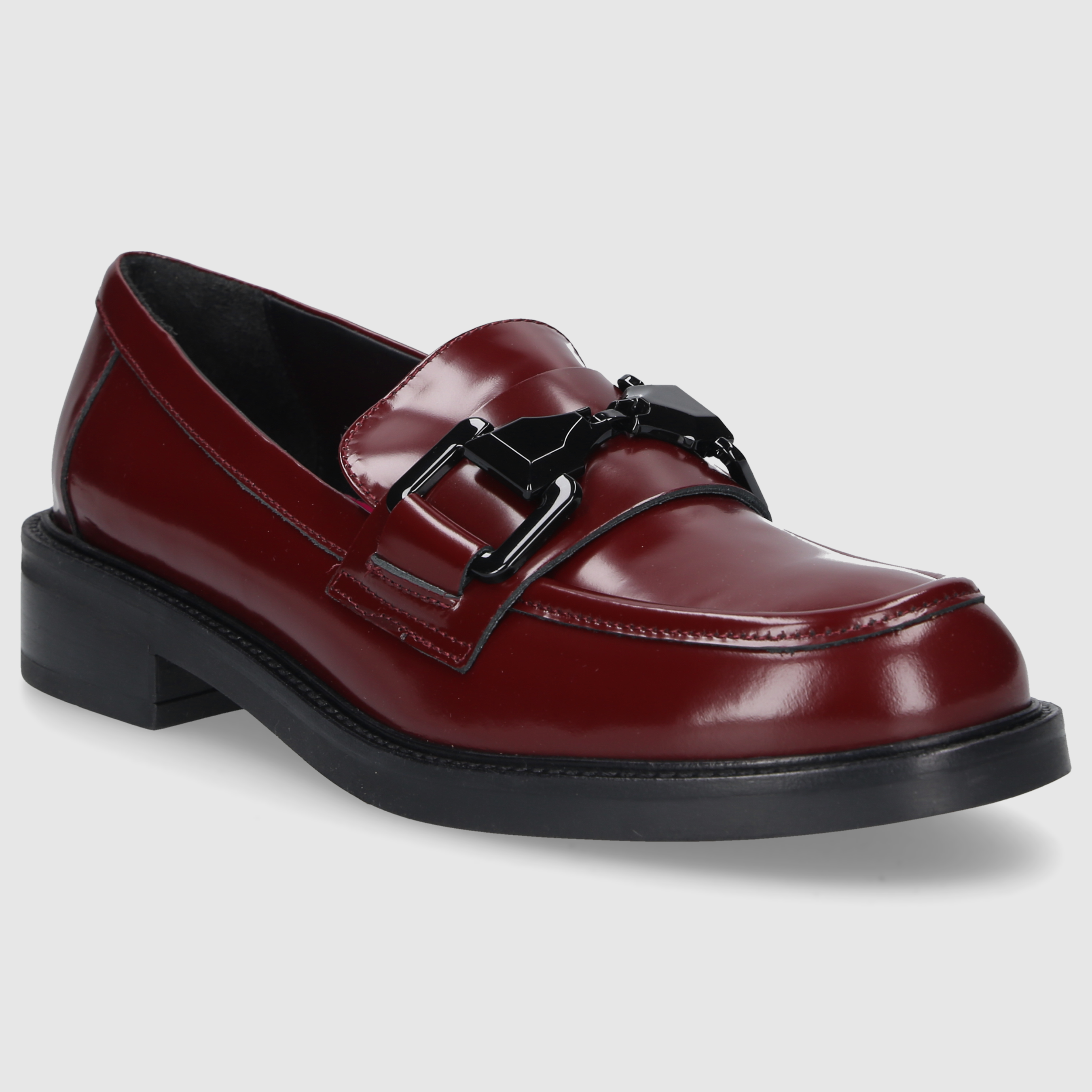 Bruglia Women's Moccasins 9107 BORDEAUX