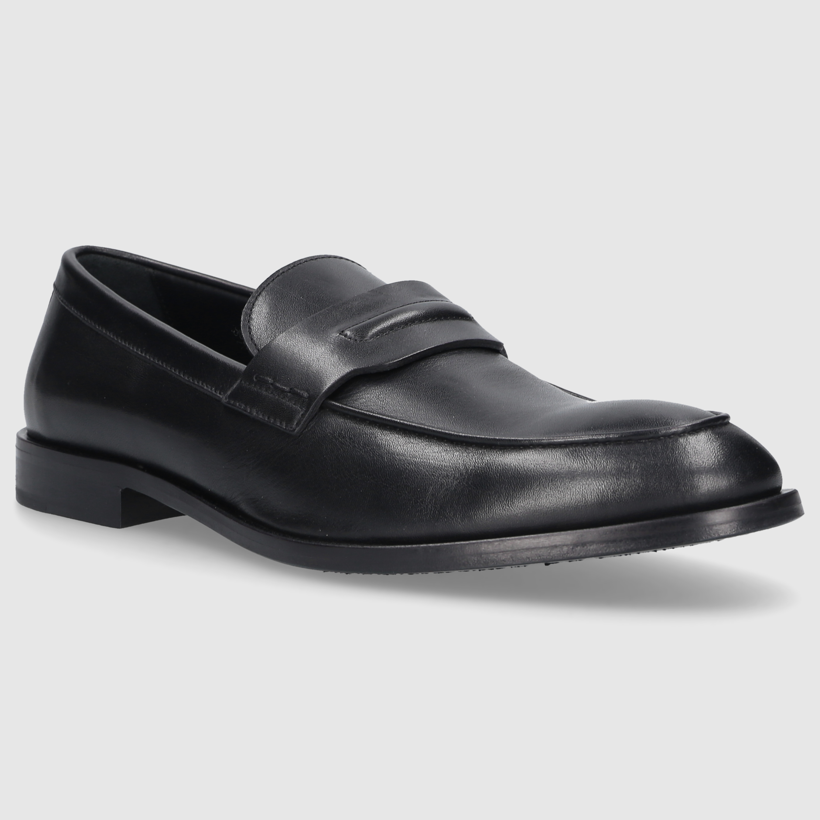 EN AVANT Men's Moccasins 689 BLACK